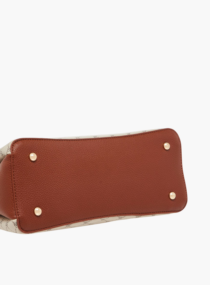 Bessie London Printed Tote Bag with Zip Closure-women-bagsandwallets-handbags-image-7