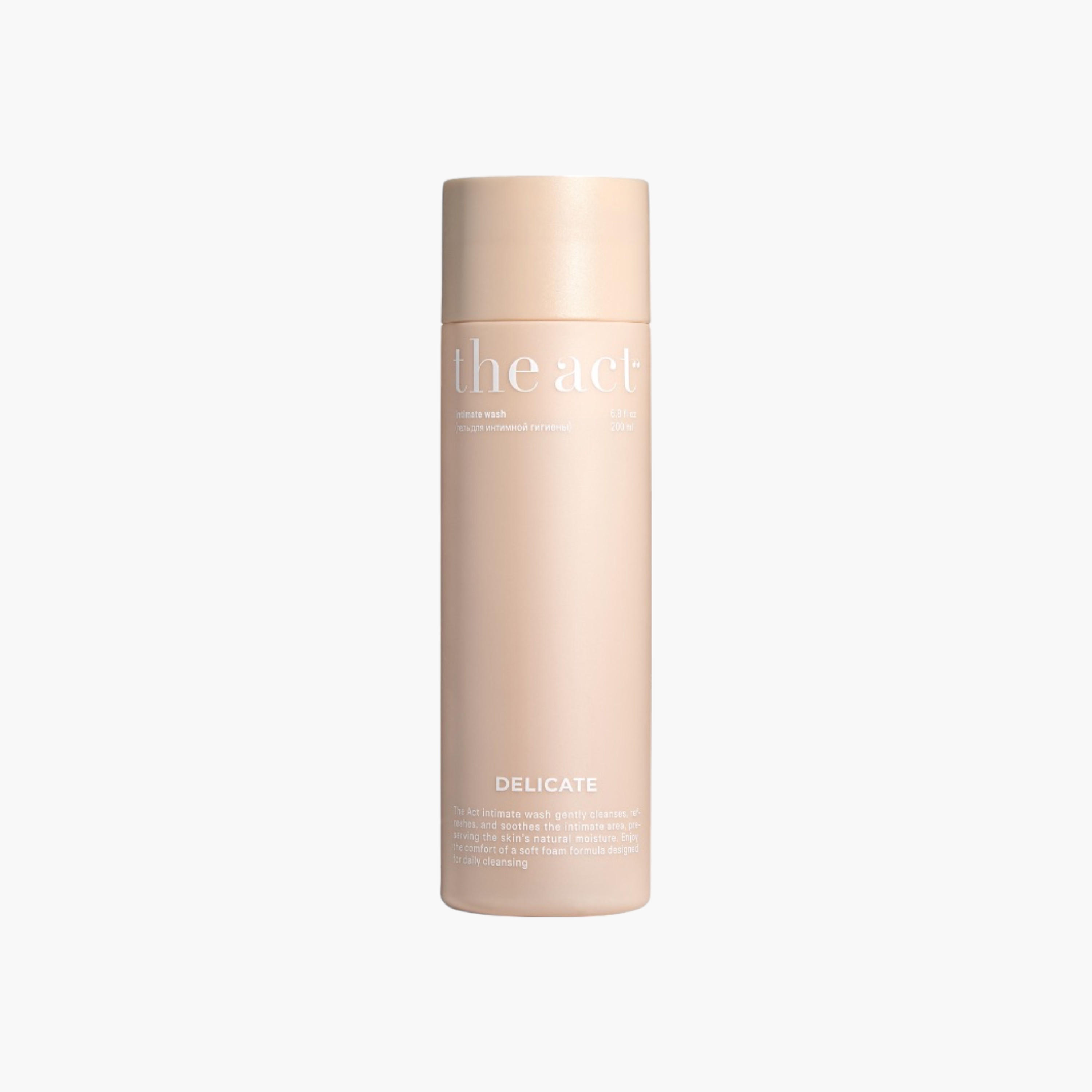 غسول للمناطق الحساسة خالٍ من العطور دليكت - ذا آكت - 200 مل-beautyandpersonalcare-bathandbody-hygieneessentials-image-1