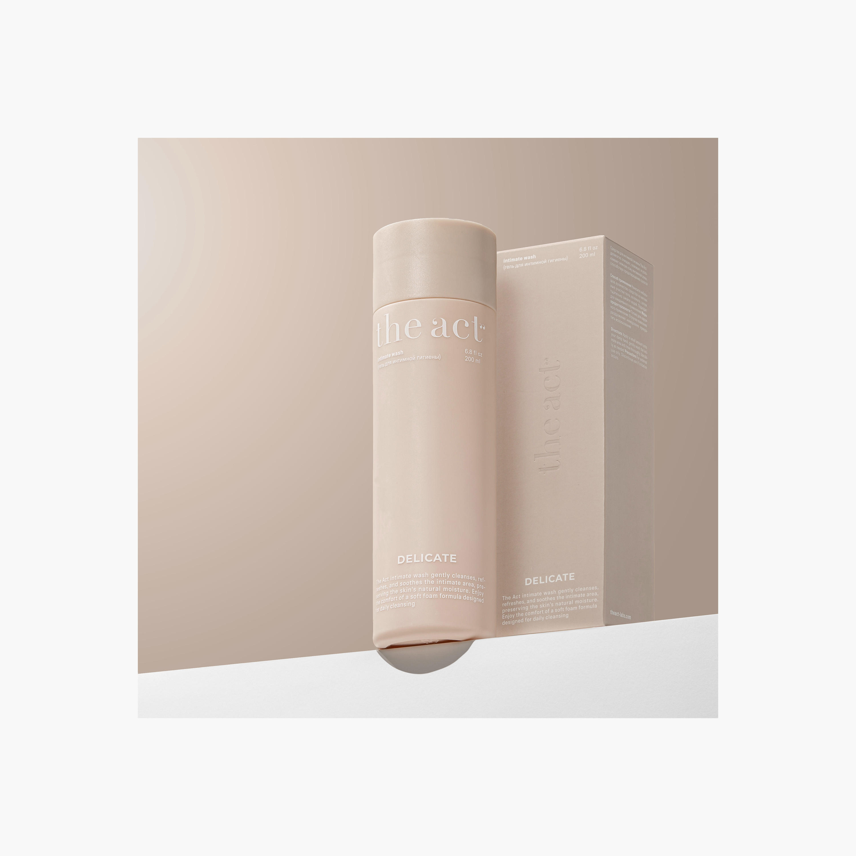 غسول للمناطق الحساسة خالٍ من العطور دليكت - ذا آكت - 200 مل-beautyandpersonalcare-bathandbody-hygieneessentials-image-4