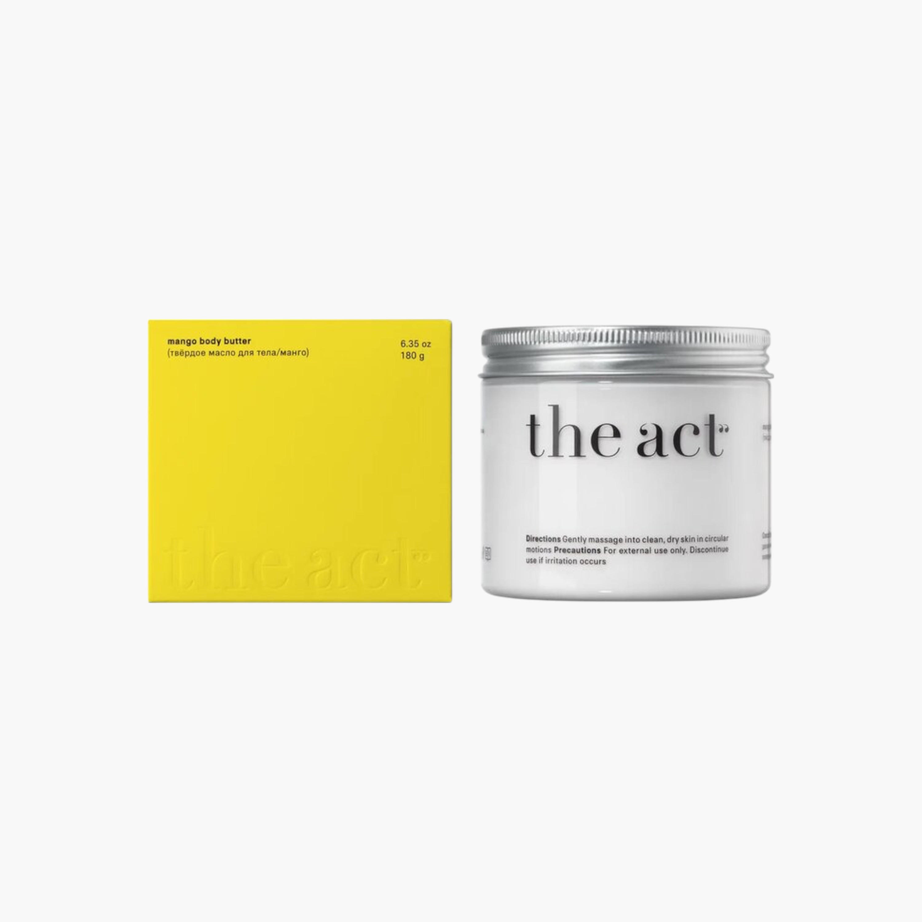 زبدة الجسم برائحة المانجو من ذا آكت - 180 جم-beautyandpersonalcare-bathandbody-bodycare-bodybutters-image-2