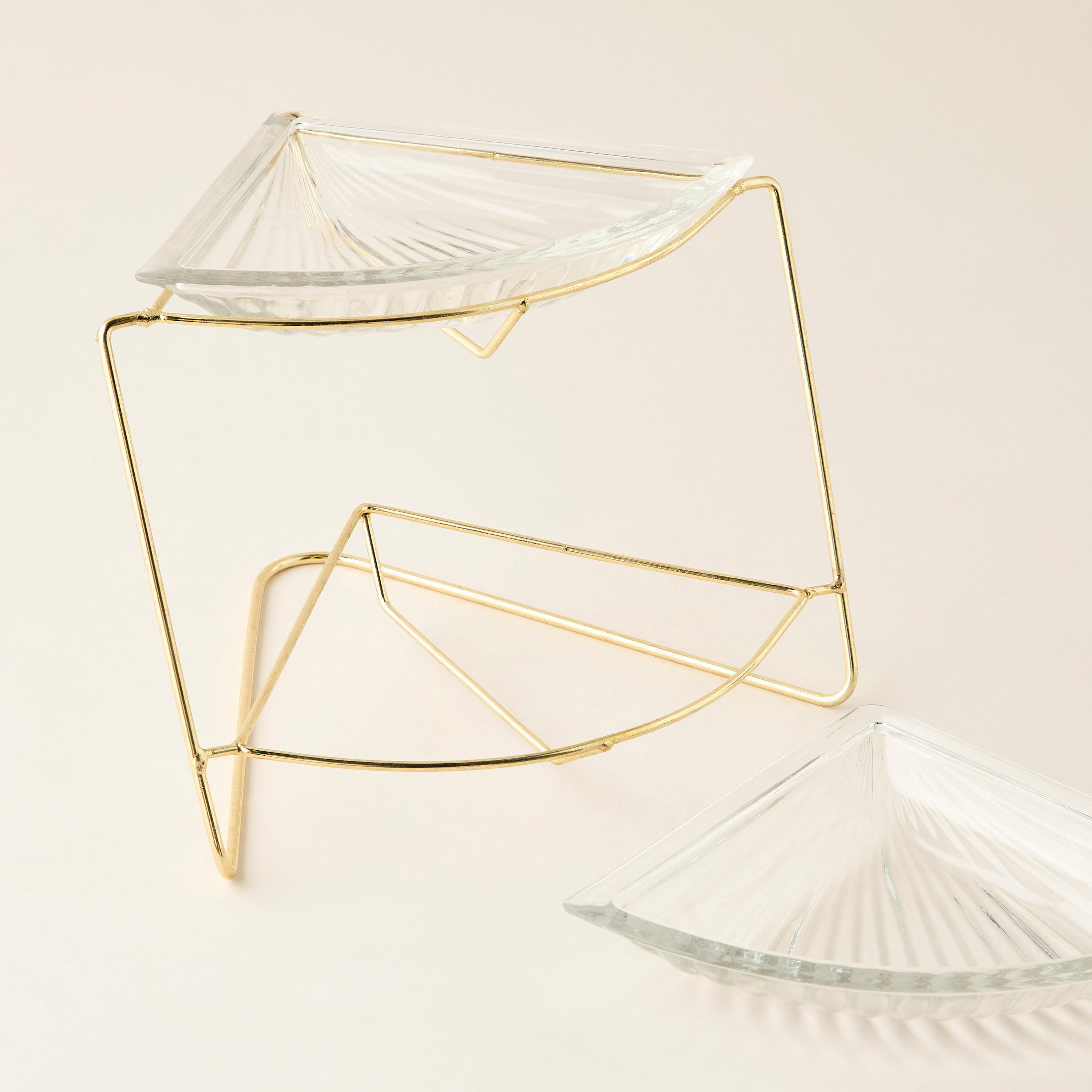 Shifaf 3-Piece Glass Snack Bowl and Stand Set-household-dining-dinnerware-bowls-image-4