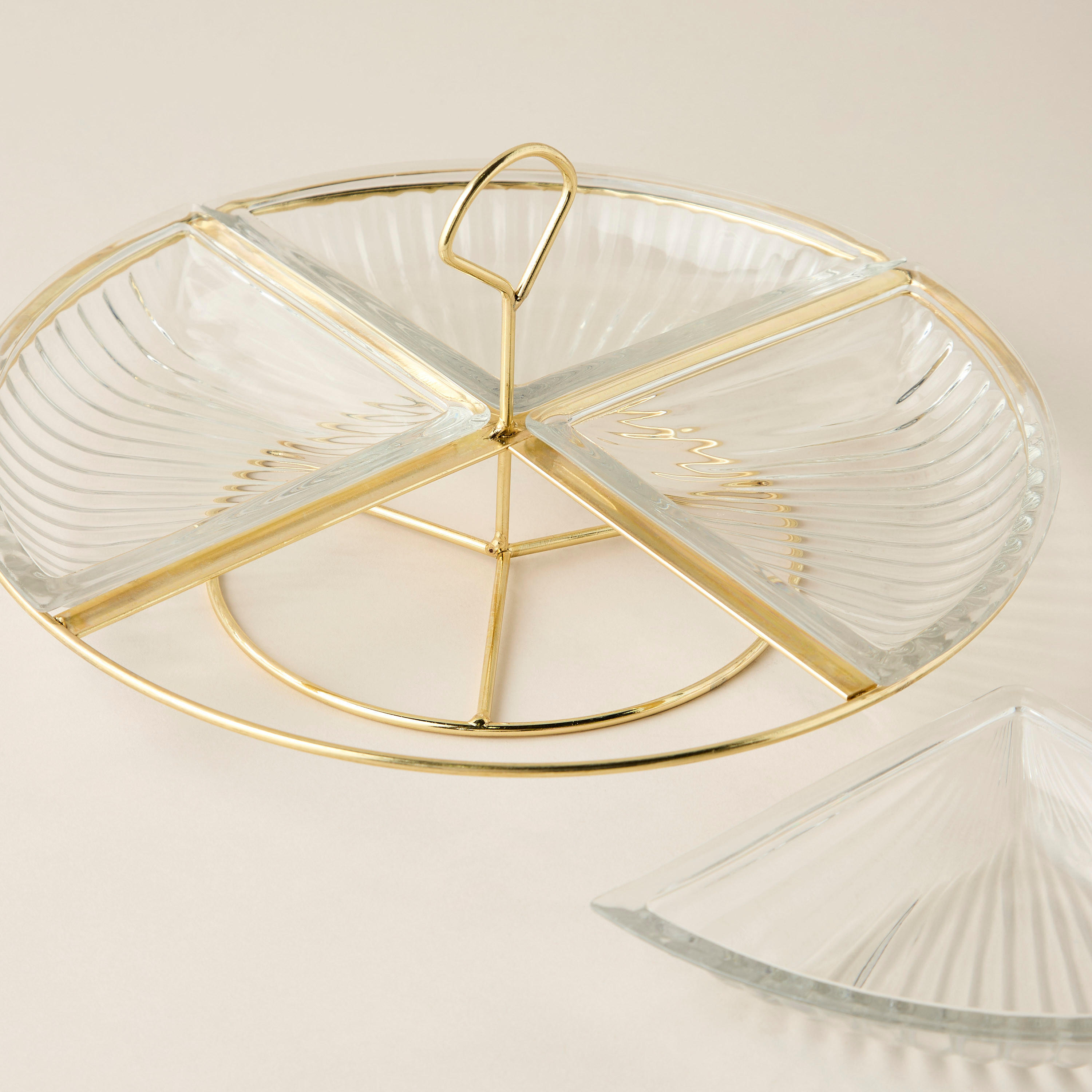 Shifaf 5-Piece Glass Bowl and Sectioned Stand Set-household-dining-dinnerware-bowls-image-4