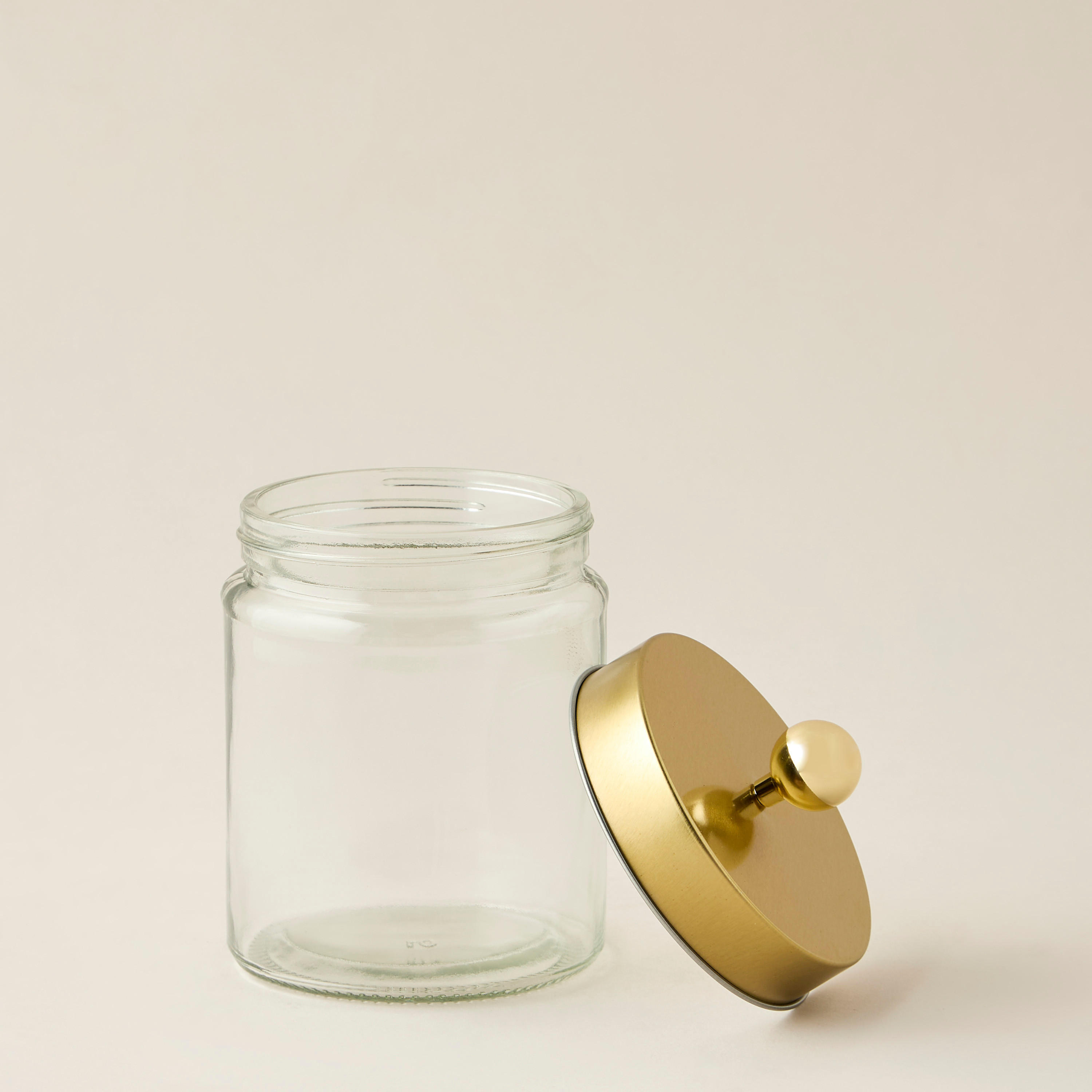 Glass 3-Piece Canister Set with Rack - 600 ml-household-kitchen-foodstorage-containers-image-4