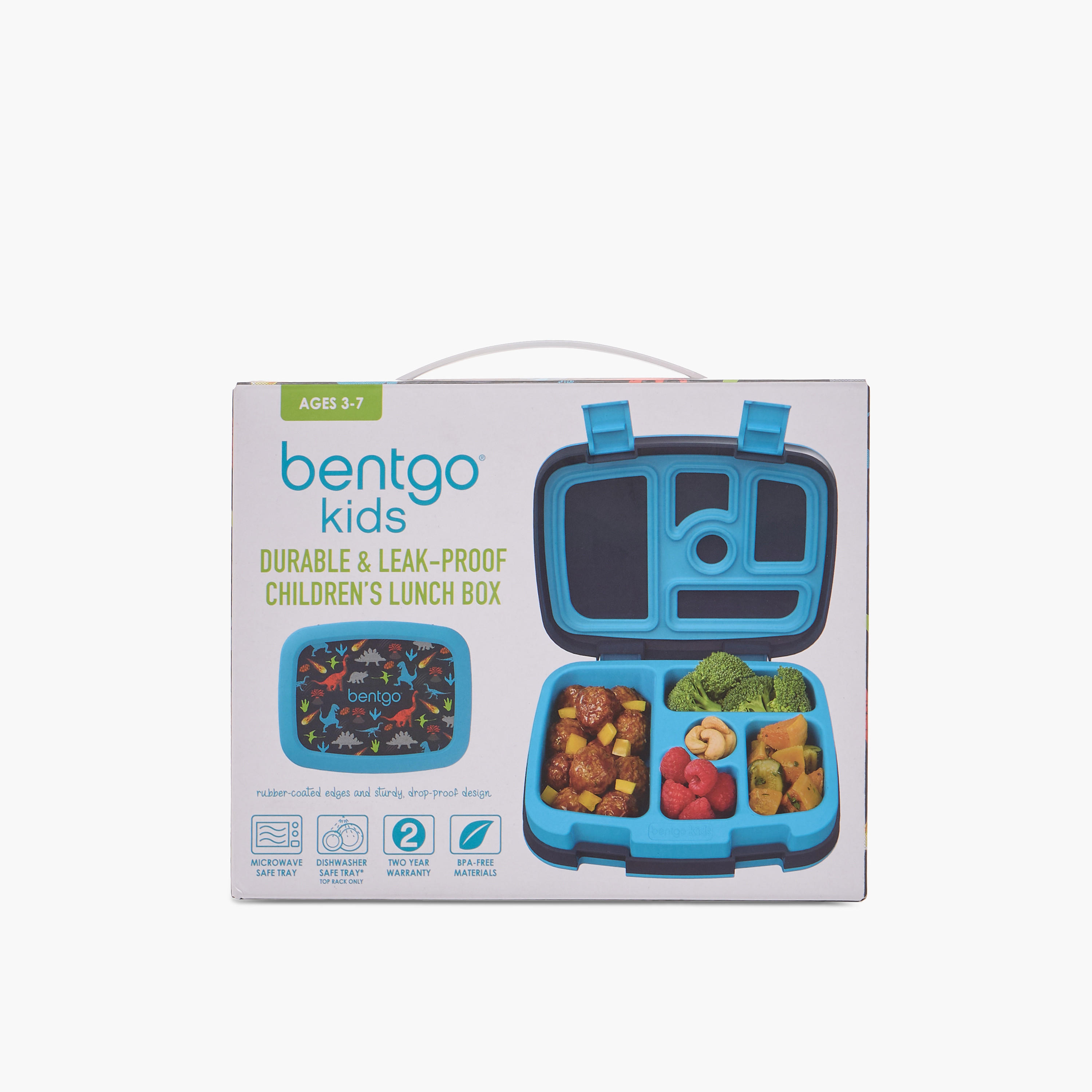 Bentgo Kids Dinosaur Print 5-Compartment Lunch Box-school-lunchessentials-lunchboxes-image-7
