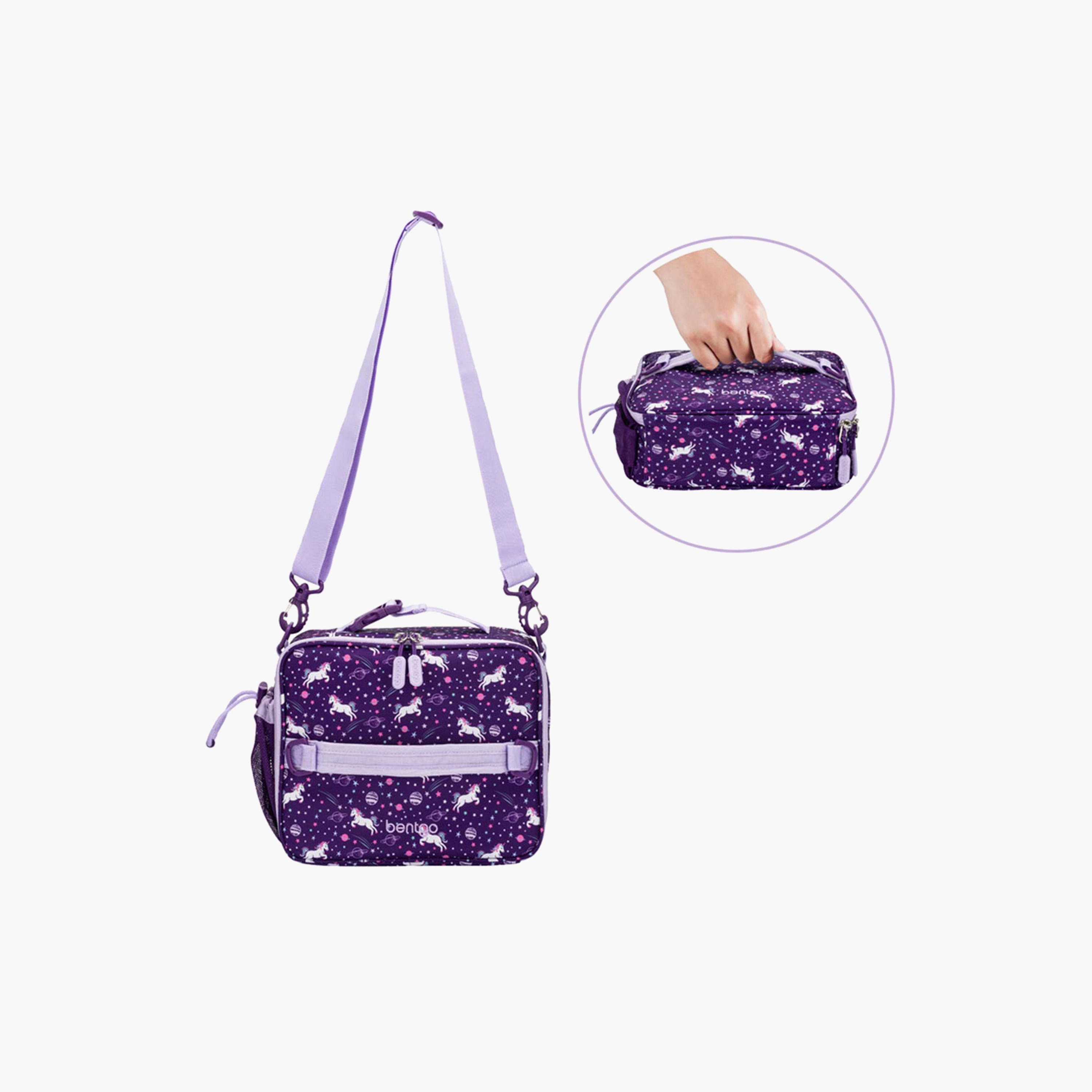 Bentgo Unicorn Print Insulated Lunch Bag with Zip Closure-school-lunchessentials-lunchbags-image-3