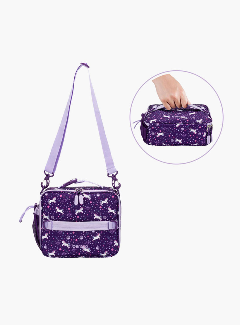 Bentgo Unicorn Print Insulated Lunch Bag with Zip Closure-school-lunchessentials-lunchbags-image-3