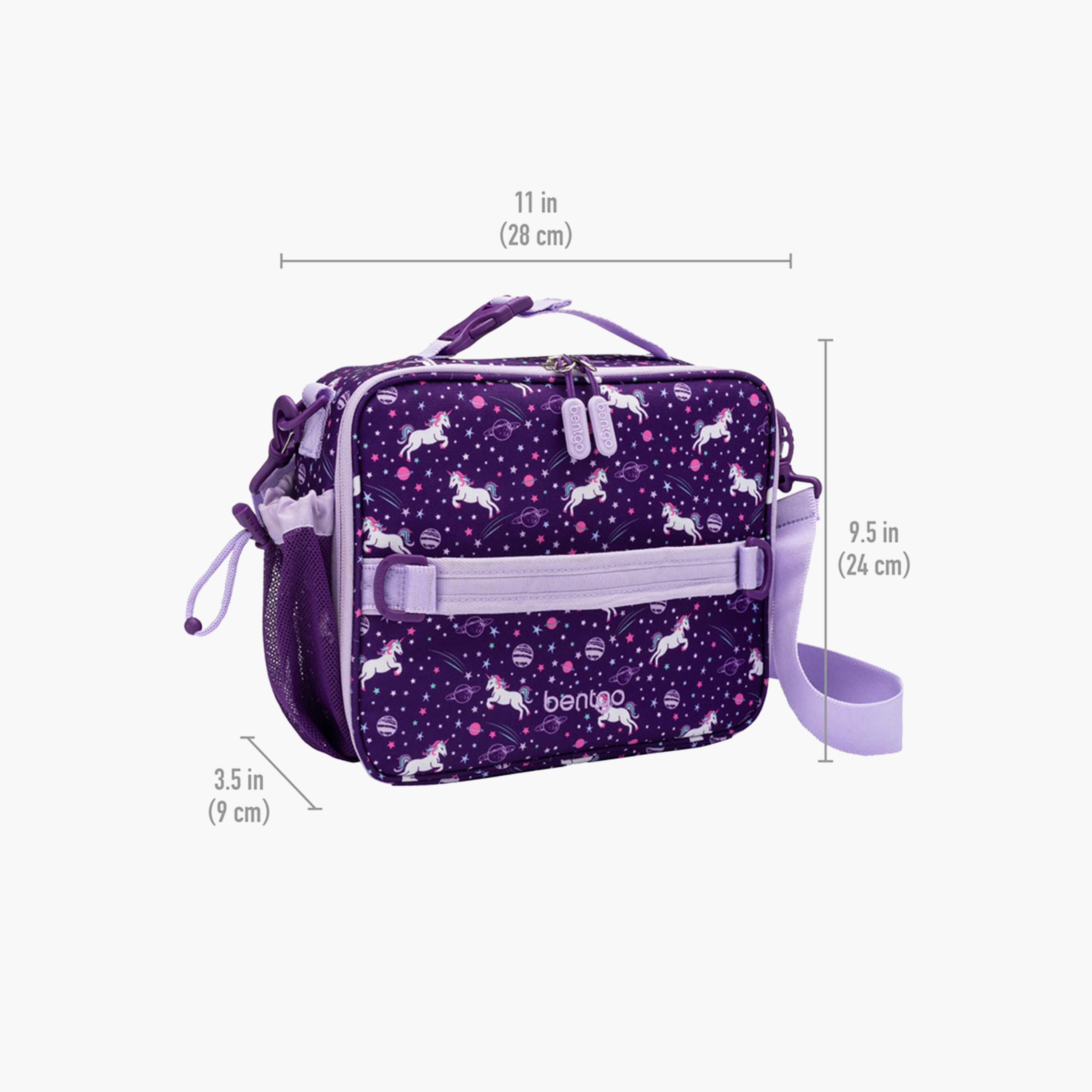 Bentgo Unicorn Print Insulated Lunch Bag with Zip Closure-school-lunchessentials-lunchbags-image-4