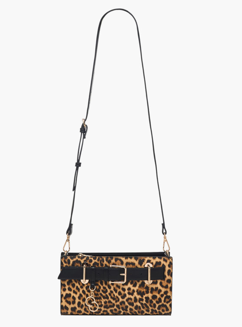 شنطة كلاتش بحزام قابل للفصل وطبعات حيوانات من سيليست-women-bagsandwallets-handbags-image-3