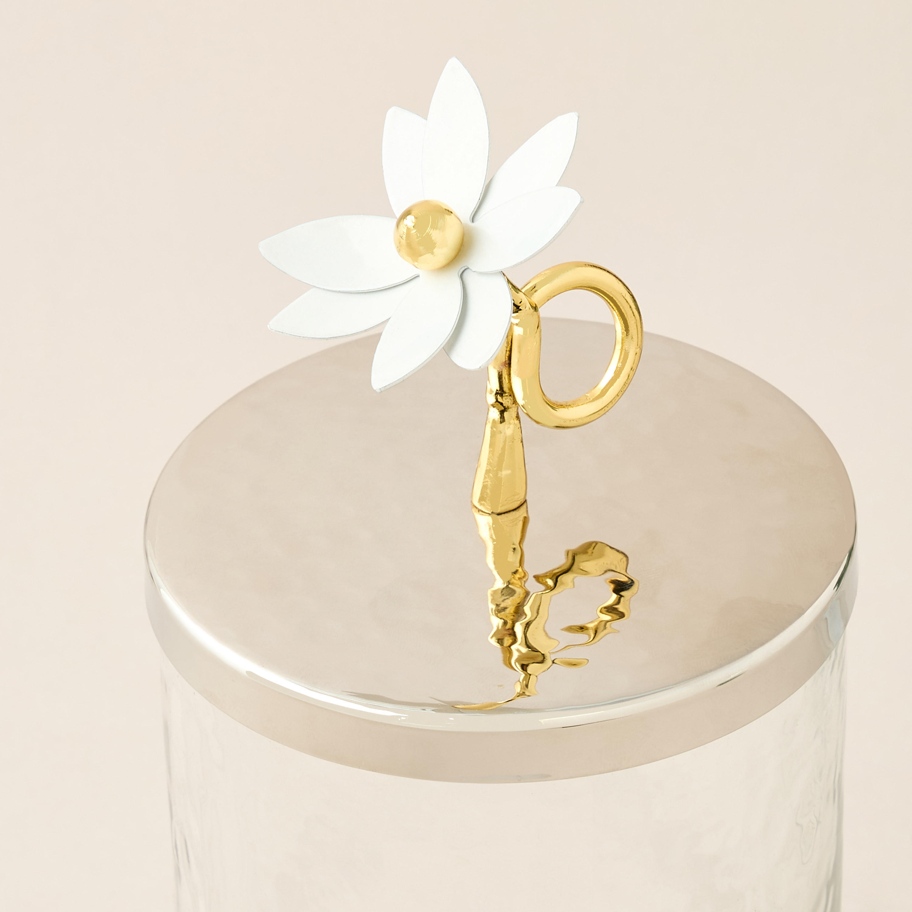 Floral Accent Glass Canister-household-kitchen-foodstorage-containers-image-4