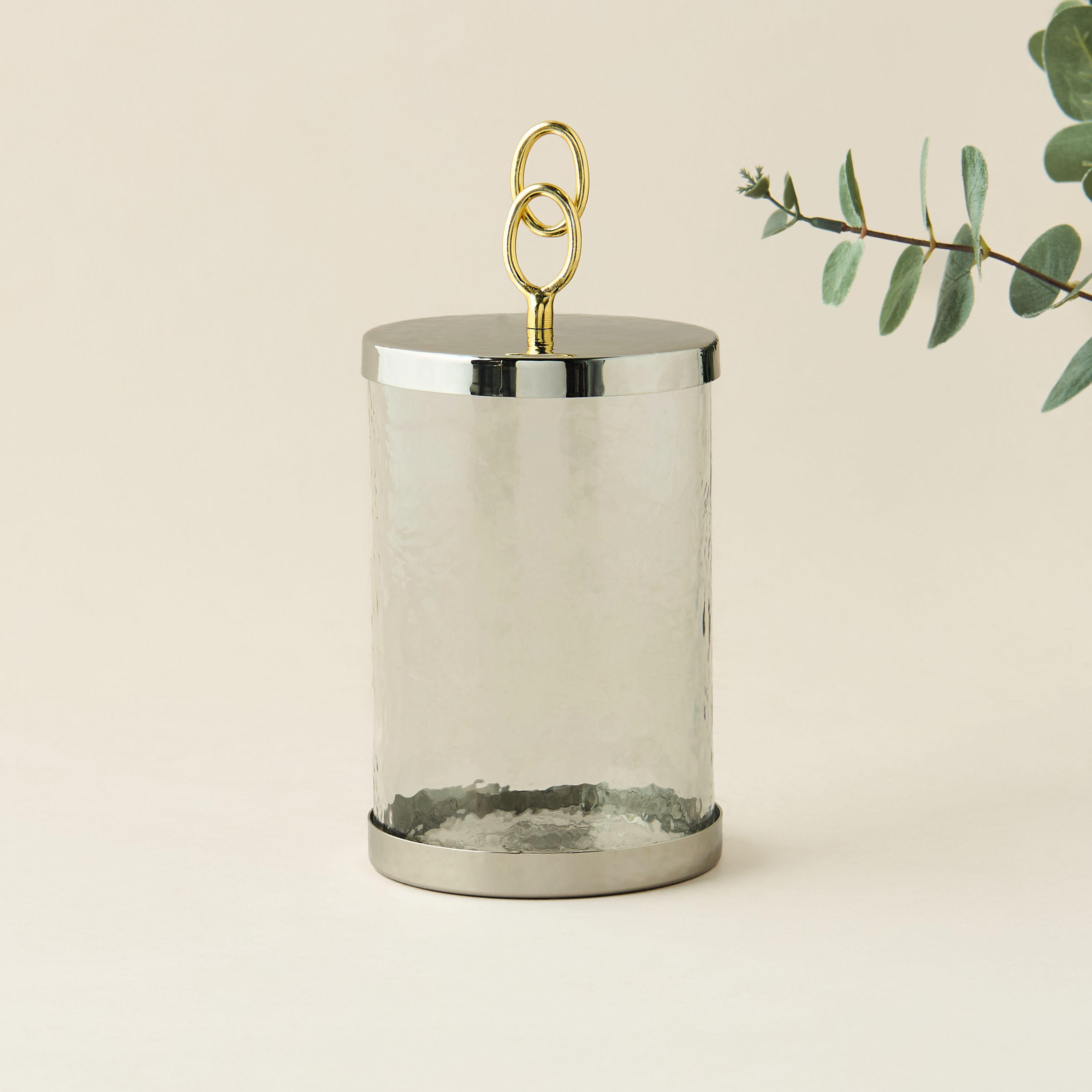 Knob Detail Canister - 22x10 cms-household-kitchen-foodstorage-canistersandjars-image-1