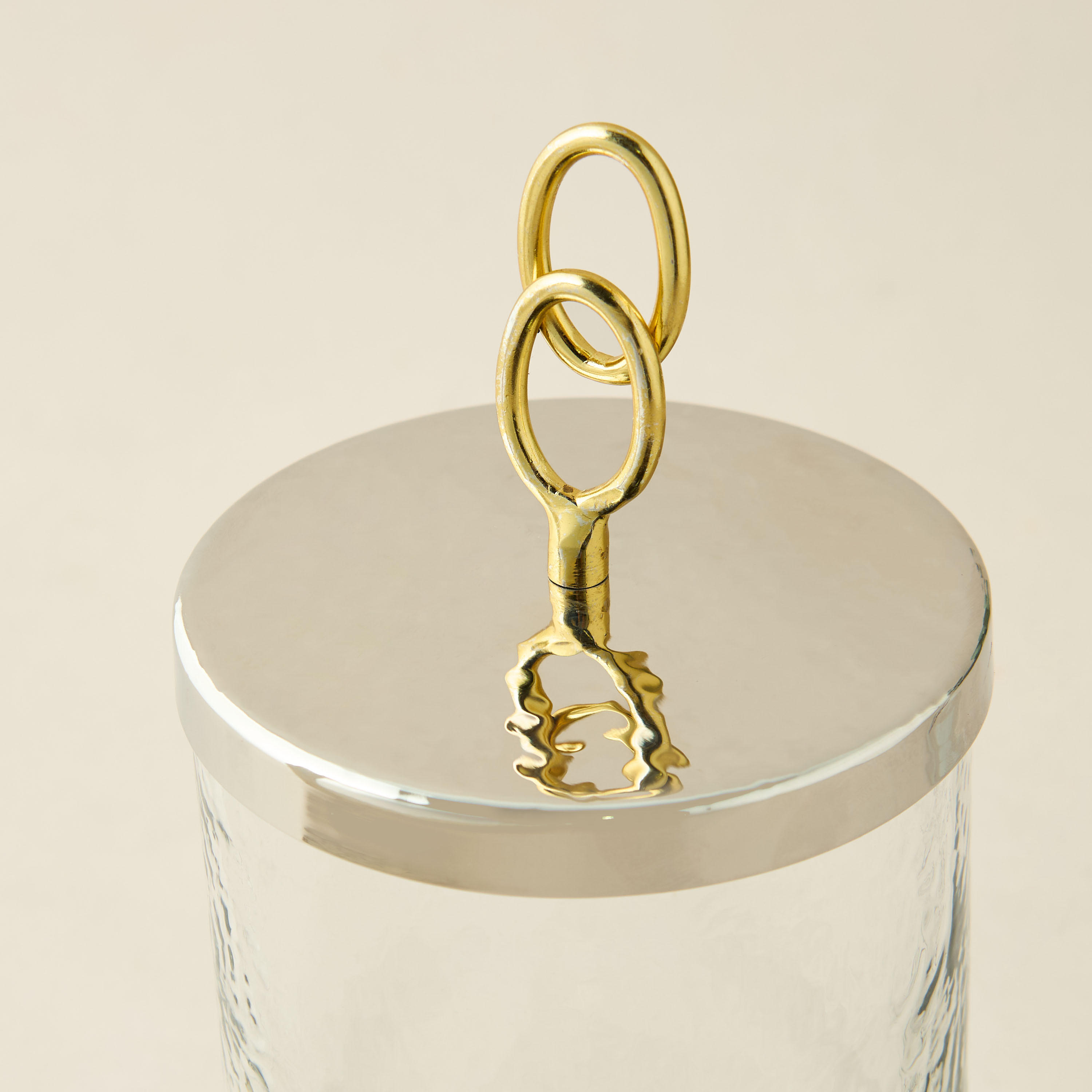 Knob Detail Canister - 22x10 cms-household-kitchen-foodstorage-canistersandjars-image-3