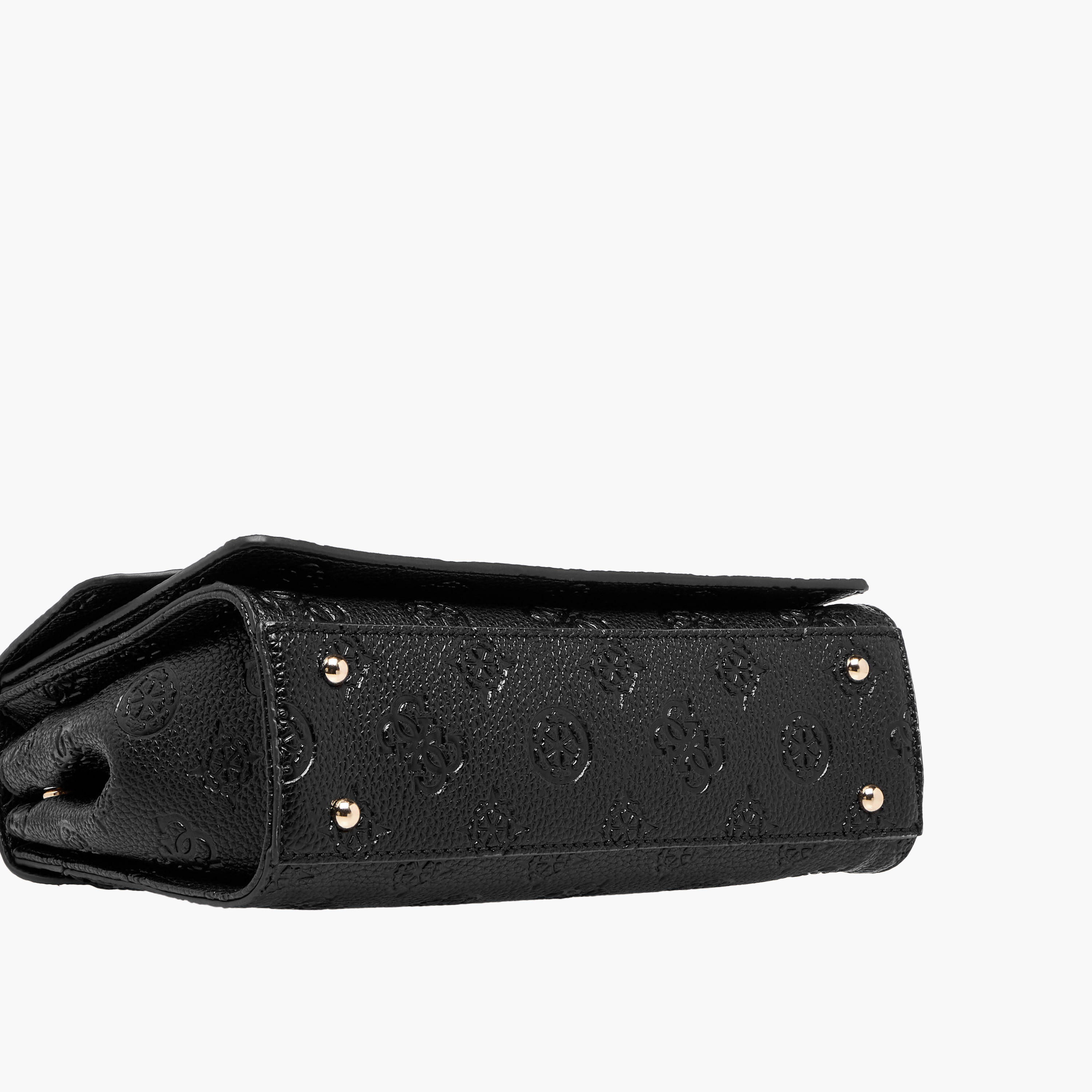 Guess Eco Rianee Embossed Crossbody Bag with Button Closure-women-bagsandwallets-handbags-image-7