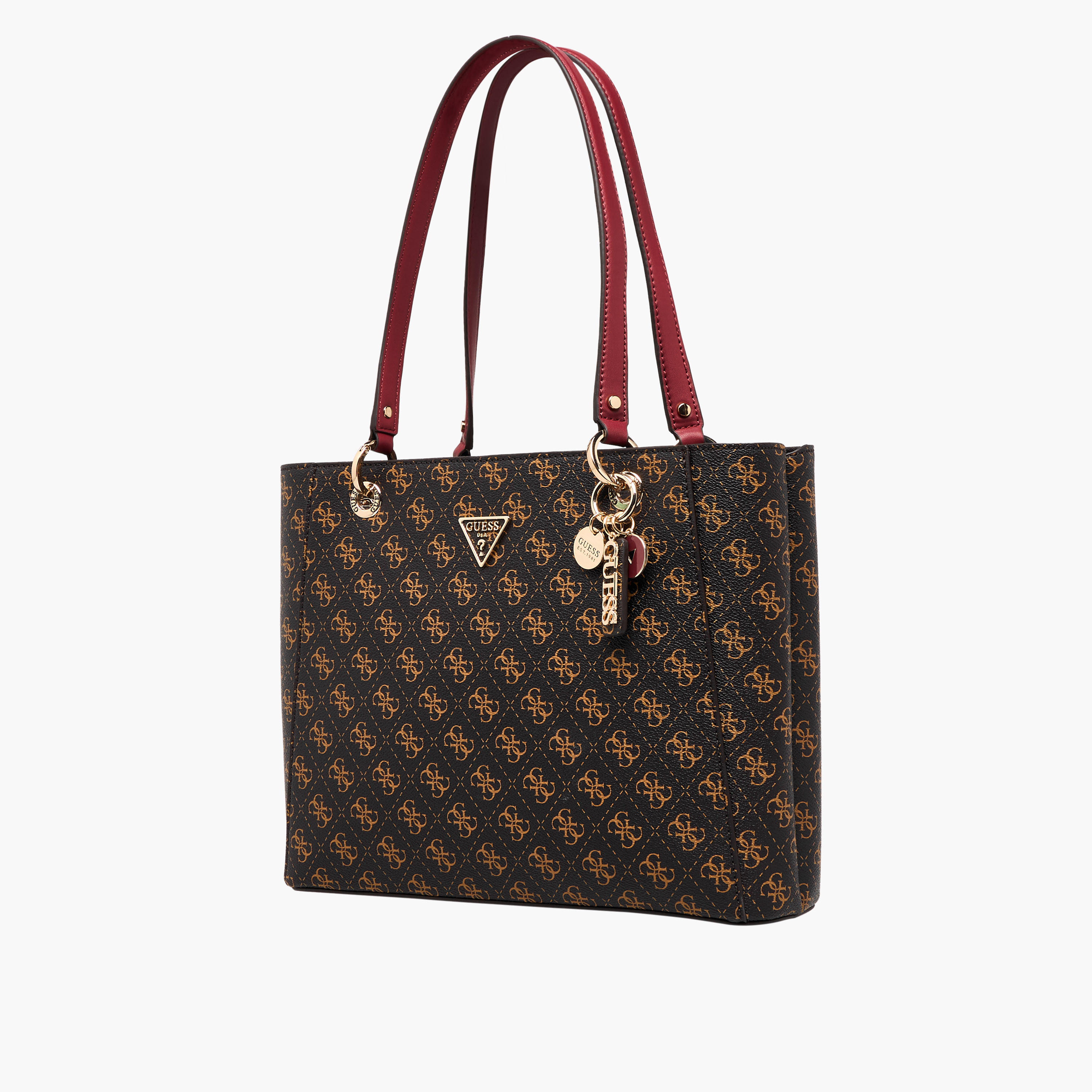 Guess NOELLE Affair Shopper Printed Tote Bag with Double Handle-women-bagsandwallets-handbags-image-3