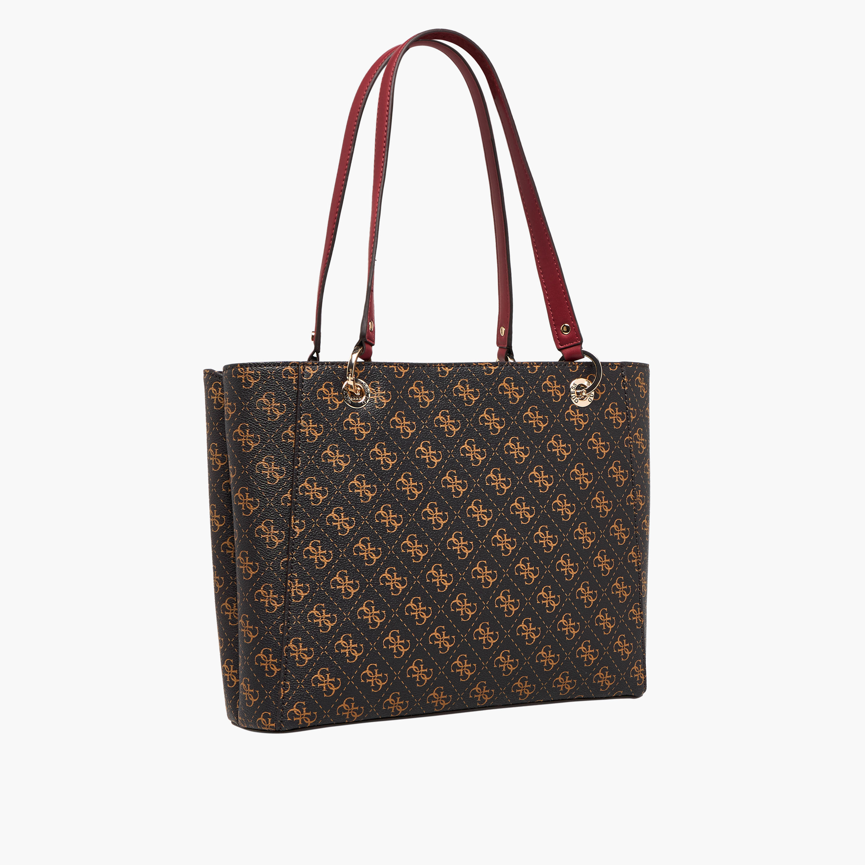 Guess NOELLE Affair Shopper Printed Tote Bag with Double Handle-women-bagsandwallets-handbags-image-4