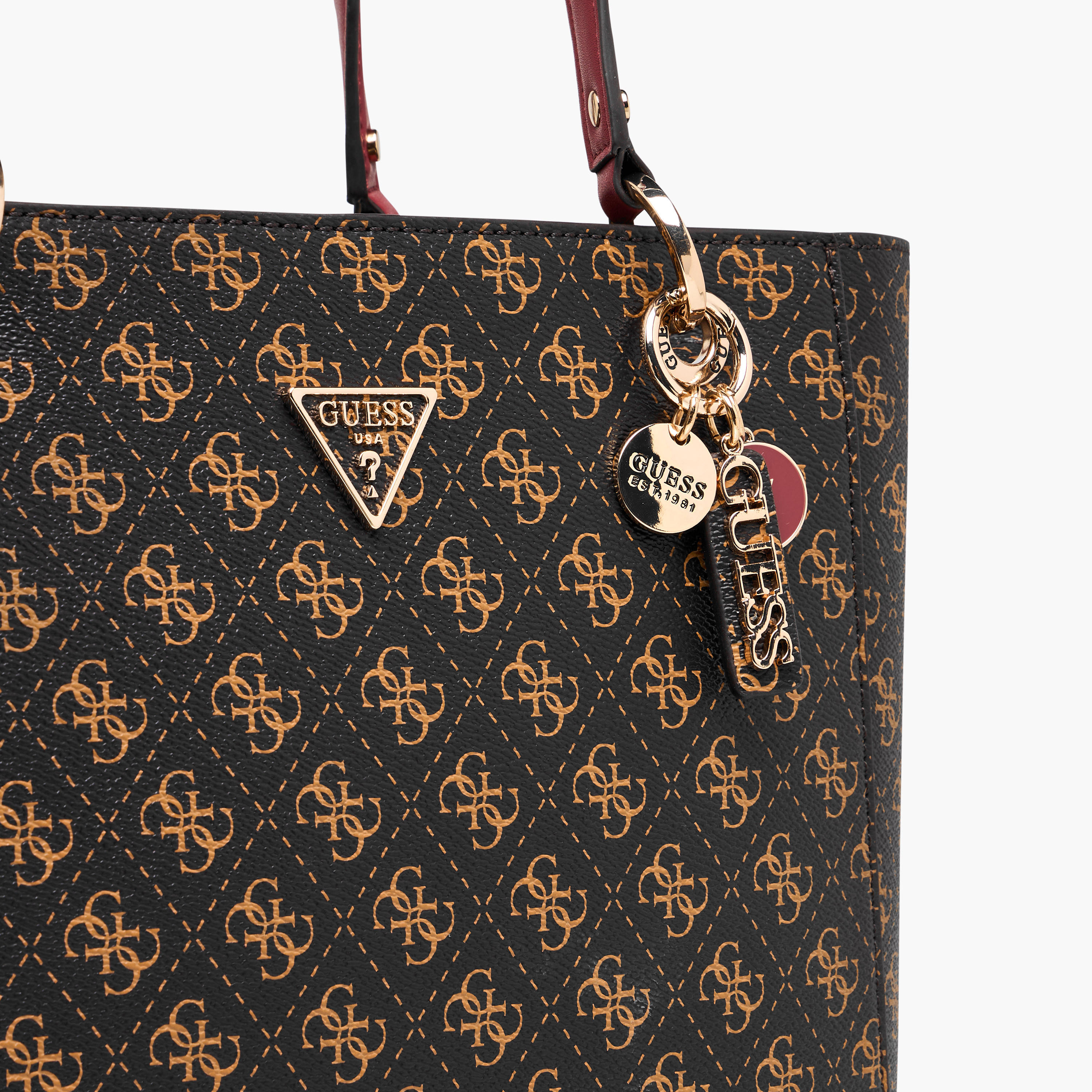 Guess NOELLE Affair Shopper Printed Tote Bag with Double Handle-women-bagsandwallets-handbags-image-5