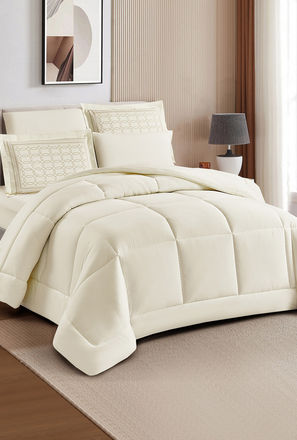 Unique Home Amanda 6-Piece King Quilted Comforter Set - 260x240 cm-household-image-1