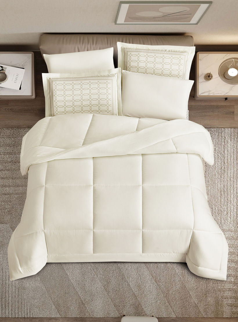 Unique Home Amanda 6-Piece King Quilted Comforter Set - 260x240 cm-household-bedding-comfortersandbedspreads-bedinabag-image-2