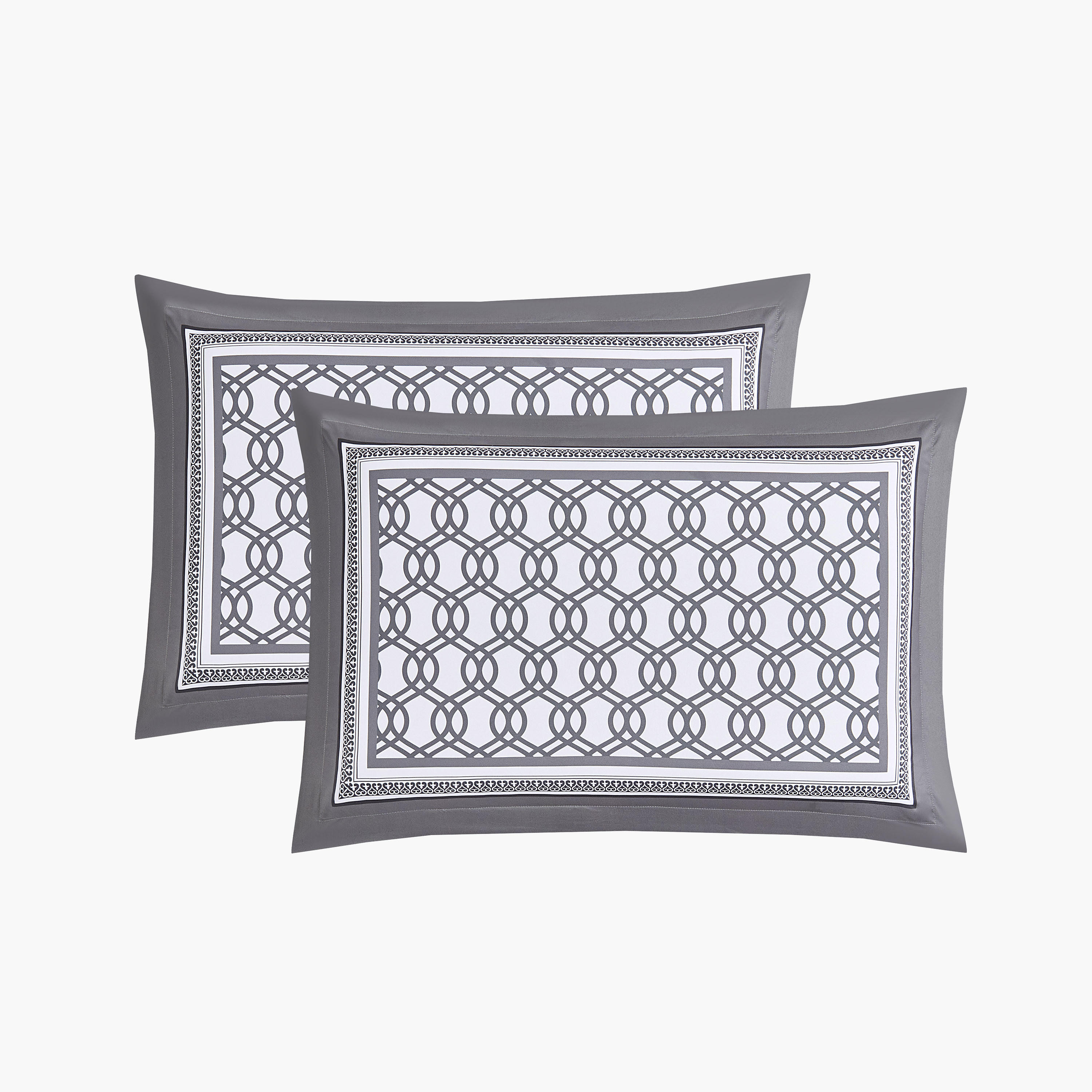 طقم لحاف سادة كينج من الألياف الدقيقة 6 قطع من يونيك هوم - 260×240 سم-household-bedding-comfortersandbedspreads-comforters-image-5