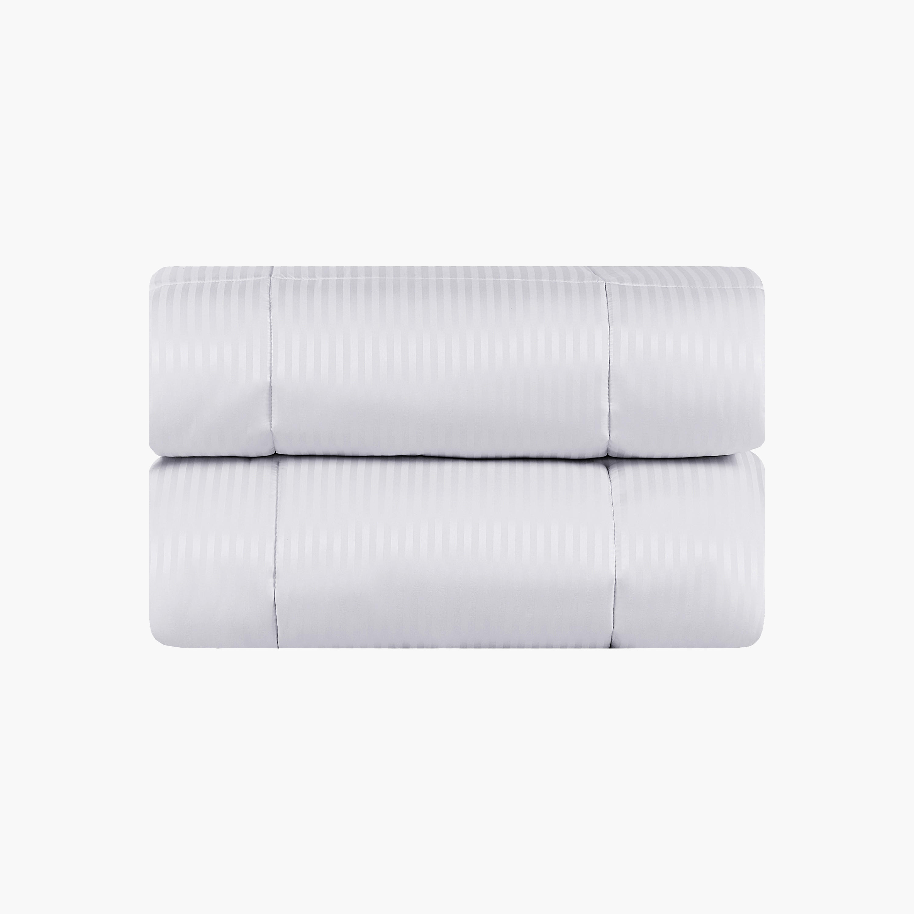طقم لحاف توين مخطط 4 قطع من يونيك هوم هامبتون - 170×240 سم-household-bedding-comfortersandbedspreads-comforters-image-3