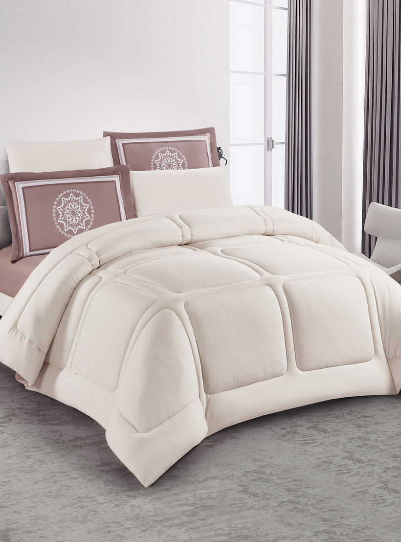 طقم لحاف كينج 6 قطع صوفيا من يونيك هوم - 260x240 سم-household-bedding-comfortersandbedspreads-bedinabag-image-2