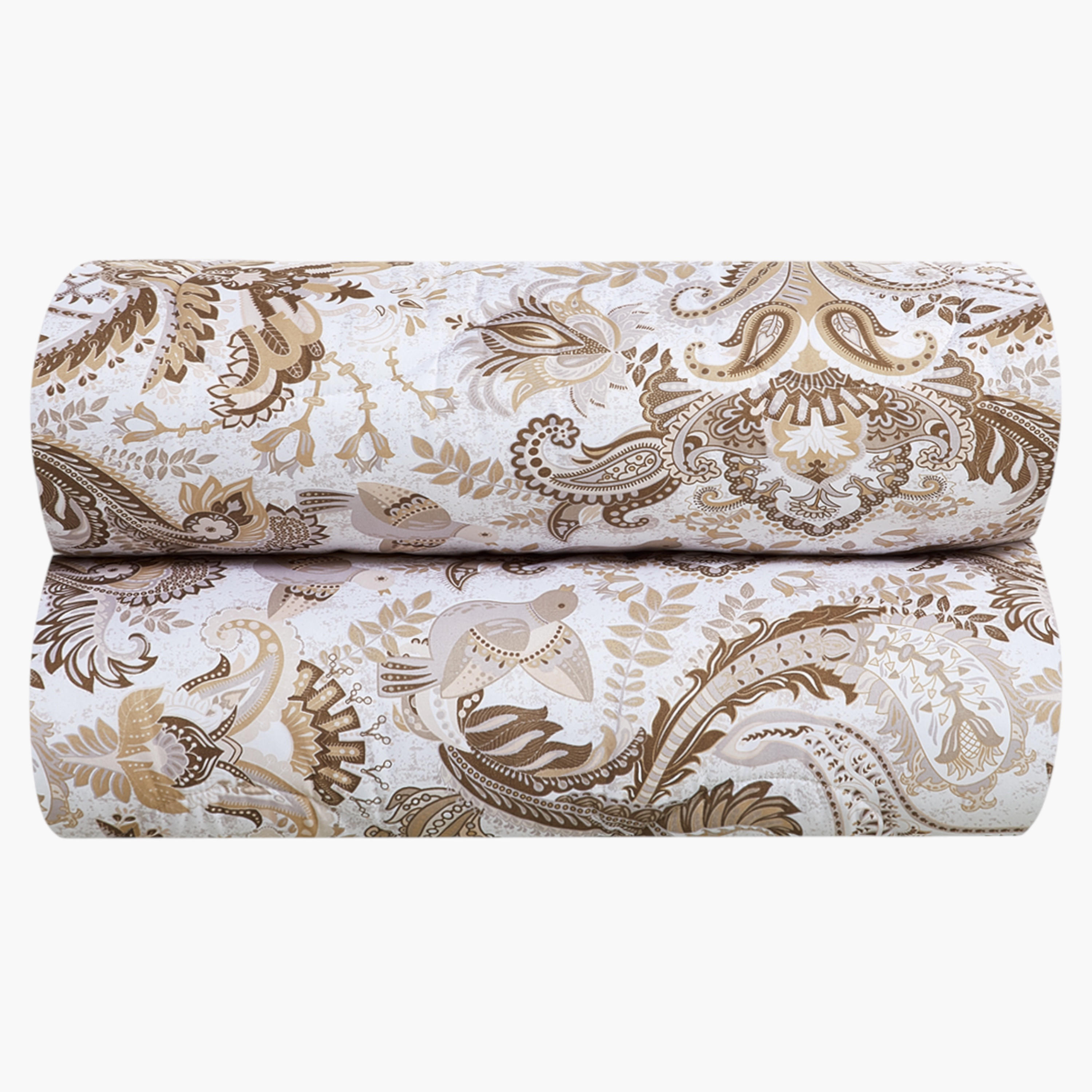 طقم لحاف توين على الجهتين من الألياف الدقيقة 4 قطع فانيسا من يونيك هوم - 240×170 سم-household-bedding-comfortersandbedspreads-comforters-image-4