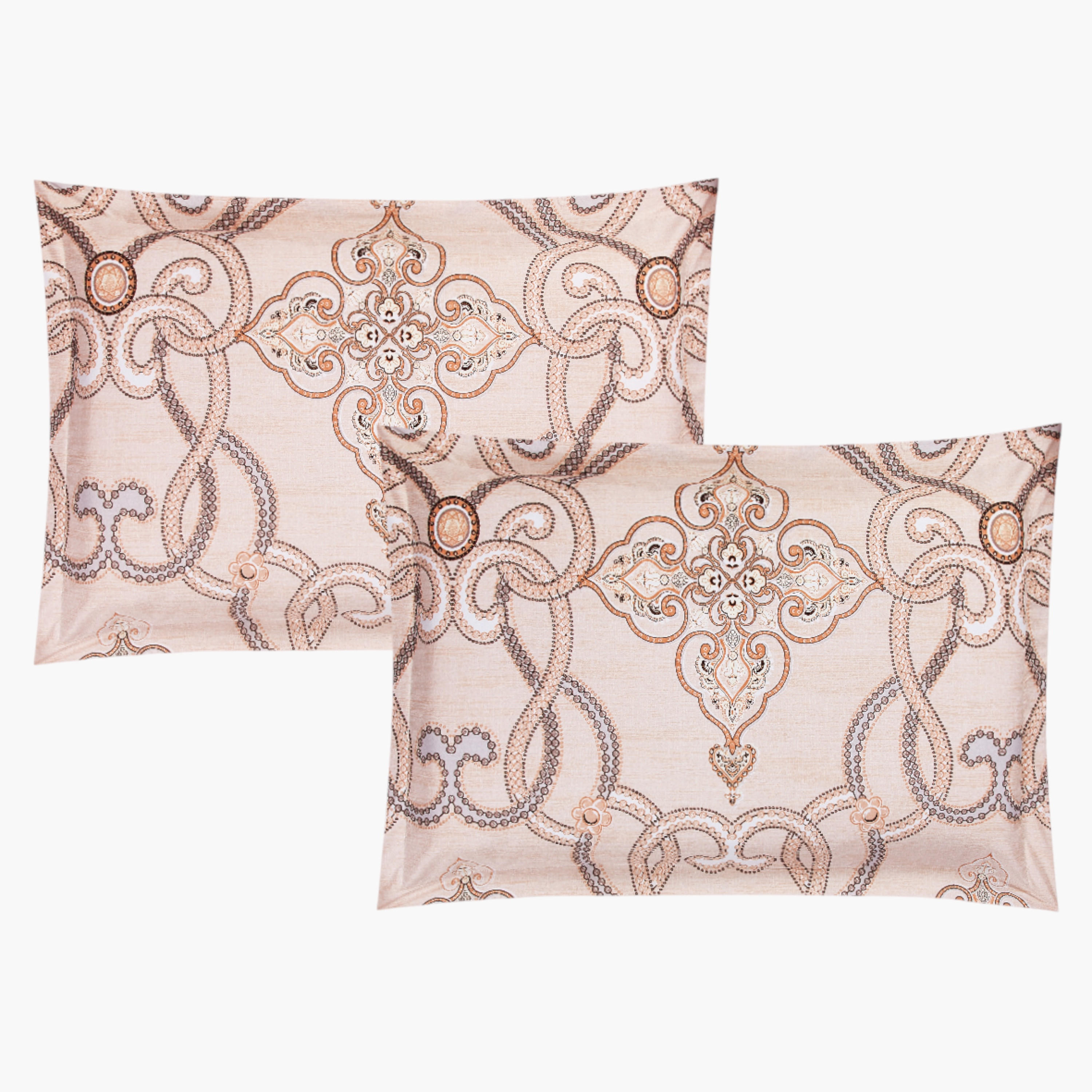 طقم لحاف توين على الوجهين 4 قطع بطبعات من يونيك هوم - 170x240 سم-household-bedding-comfortersandbedspreads-bedinabag-image-3