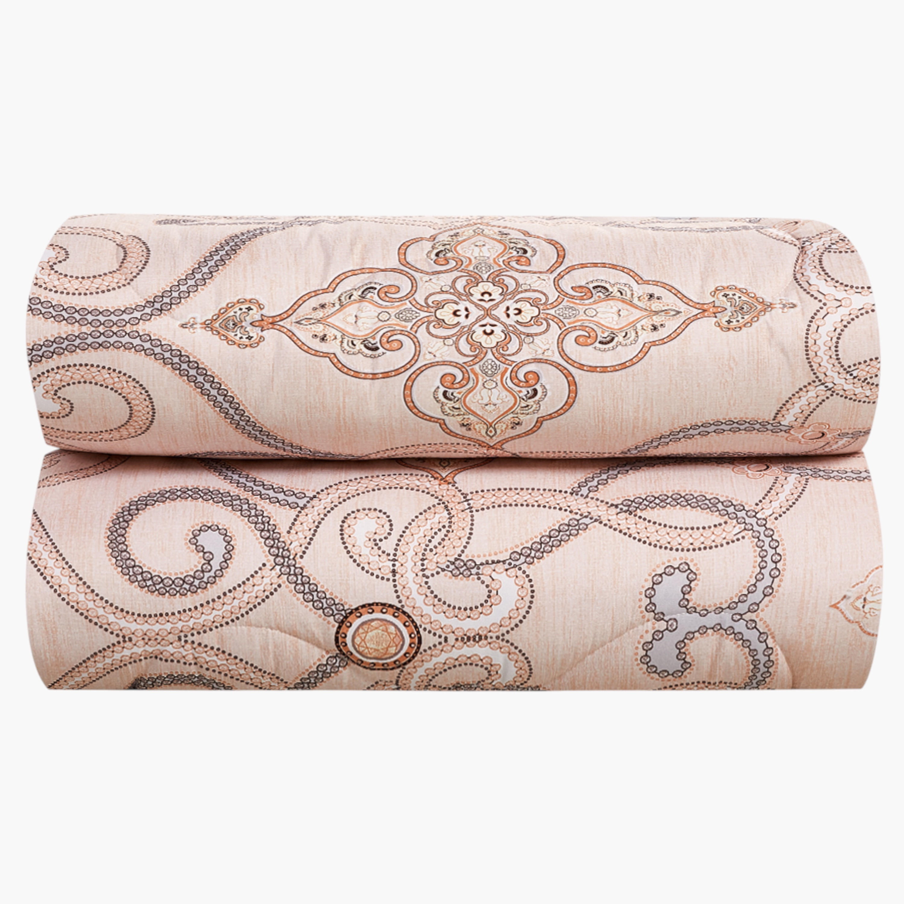 طقم لحاف توين على الوجهين 4 قطع بطبعات من يونيك هوم - 170x240 سم-household-bedding-comfortersandbedspreads-bedinabag-image-4