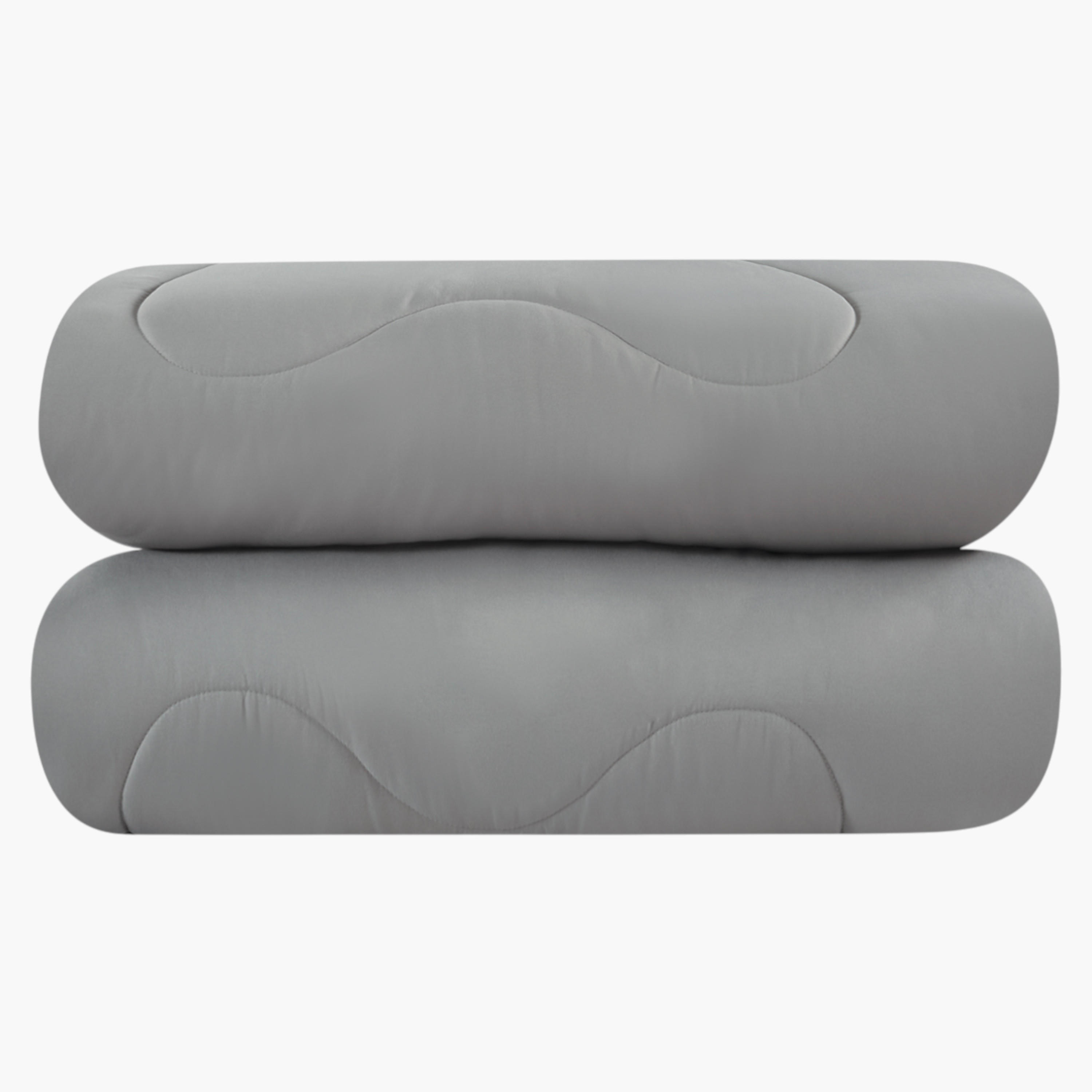 Unique Home 4-Piece Printed Reversible Twin Comforter Set - 170x240 cms-household-bedding-comfortersandbedspreads-comforters-image-5