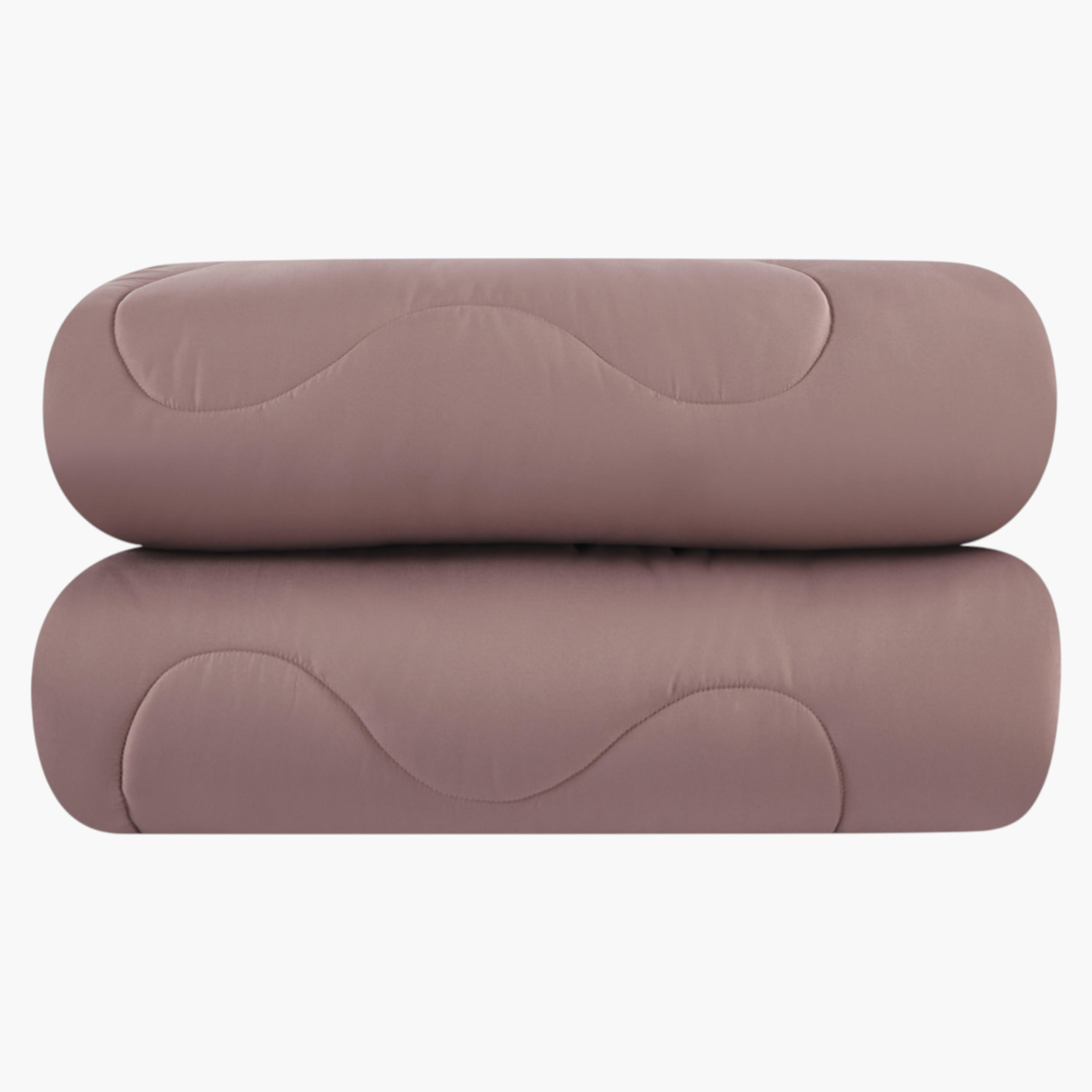 Unique Home Bristol Reversible Microfibre 4-Piece Twin Comforter Set - 240x170 cm-household-bedding-comfortersandbedspreads-comforters-image-5
