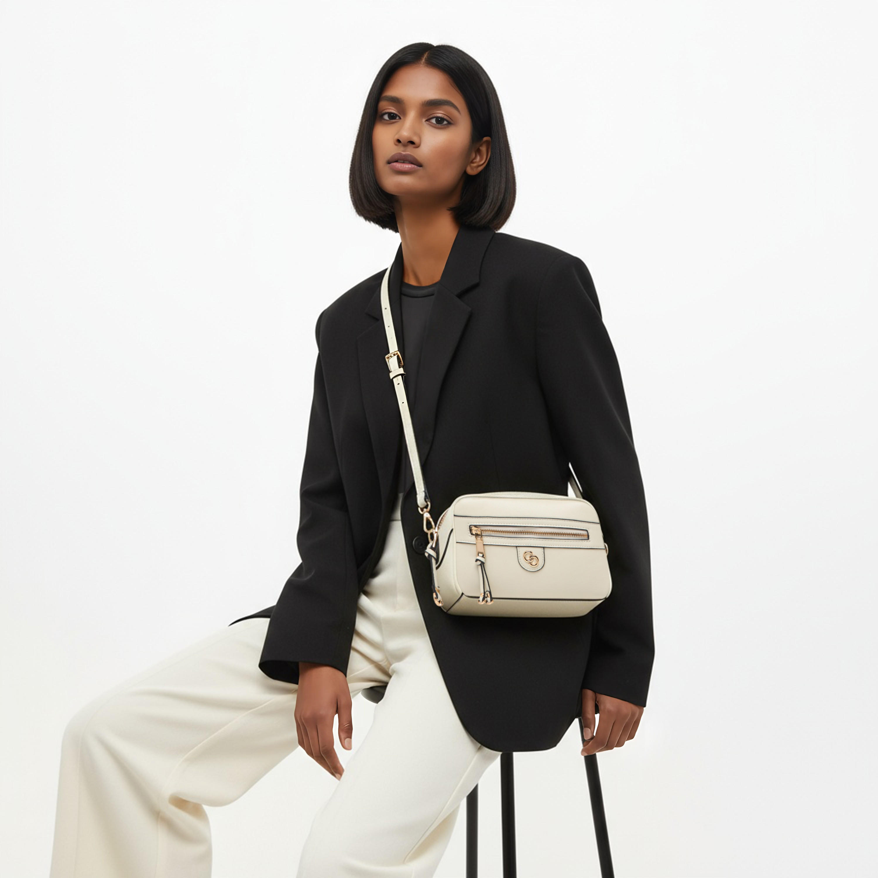 Celeste Solid Crossbody Bag with Zip Closure-women-bagsandwallets-handbags-image-2
