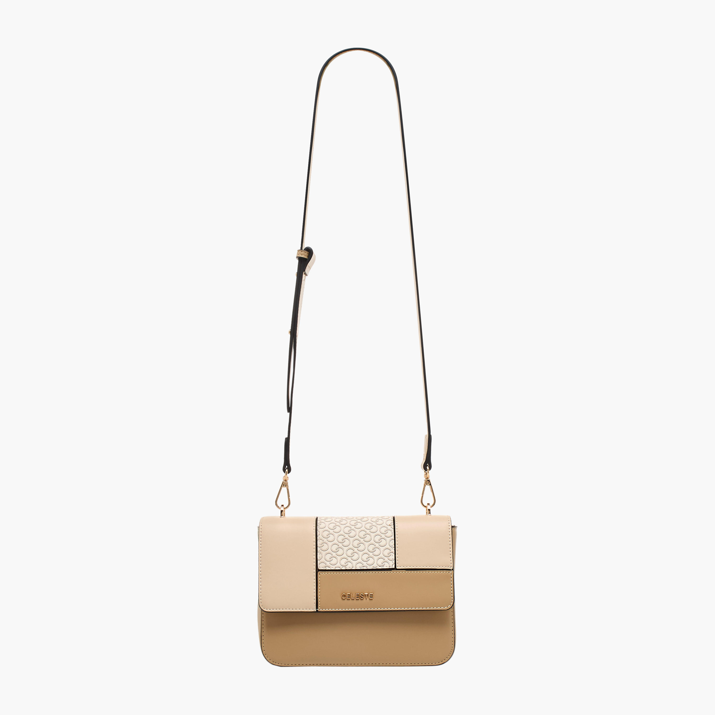 شنطة كروس بودي بقوالب ملونة مع حزام قابل للتعديل من سيليست-women-bagsandwallets-handbags-image-3
