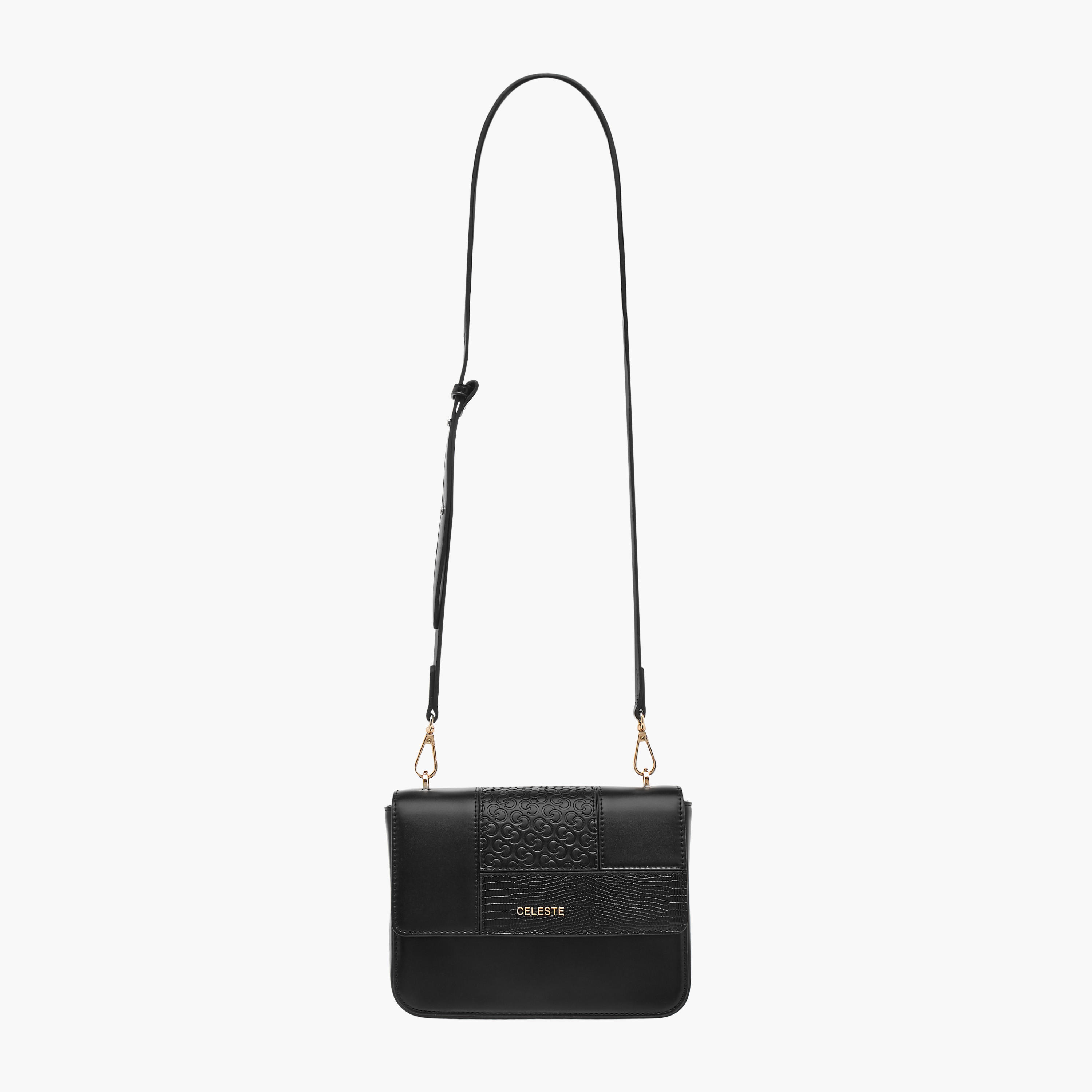 Celeste Panelled Crossbody Bag with Adjustable Strap-women-bagsandwallets-handbags-image-3