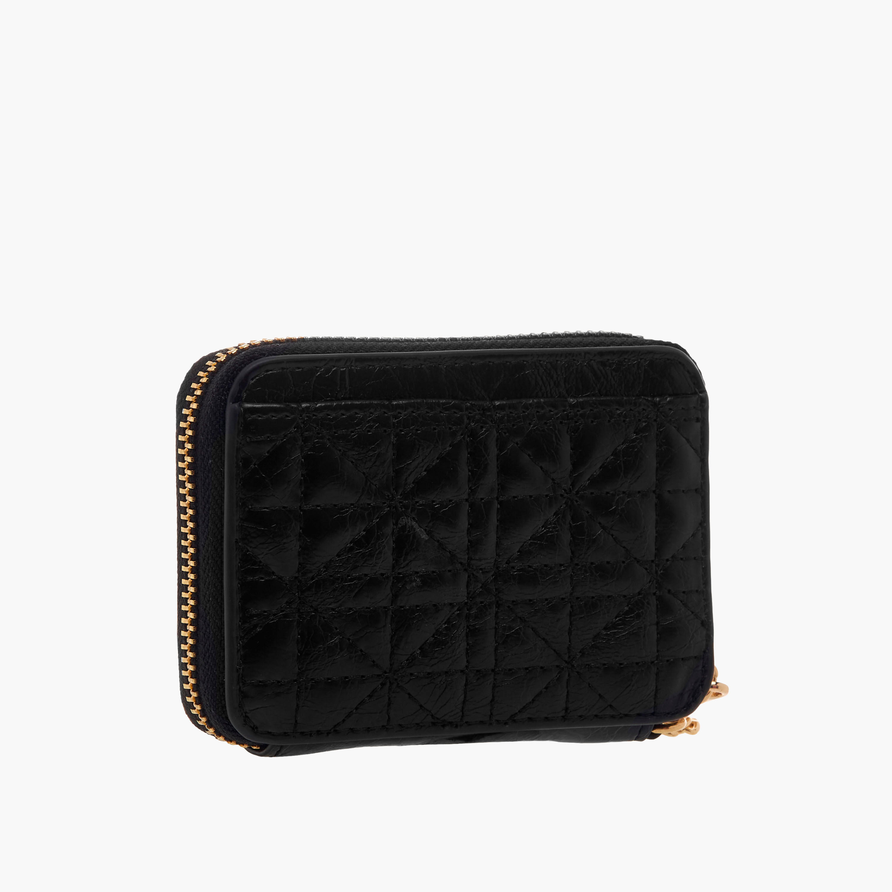 Celeste Quilted Zip Wallet with Chain Accent-women-bagsandwallets-handbags-image-3