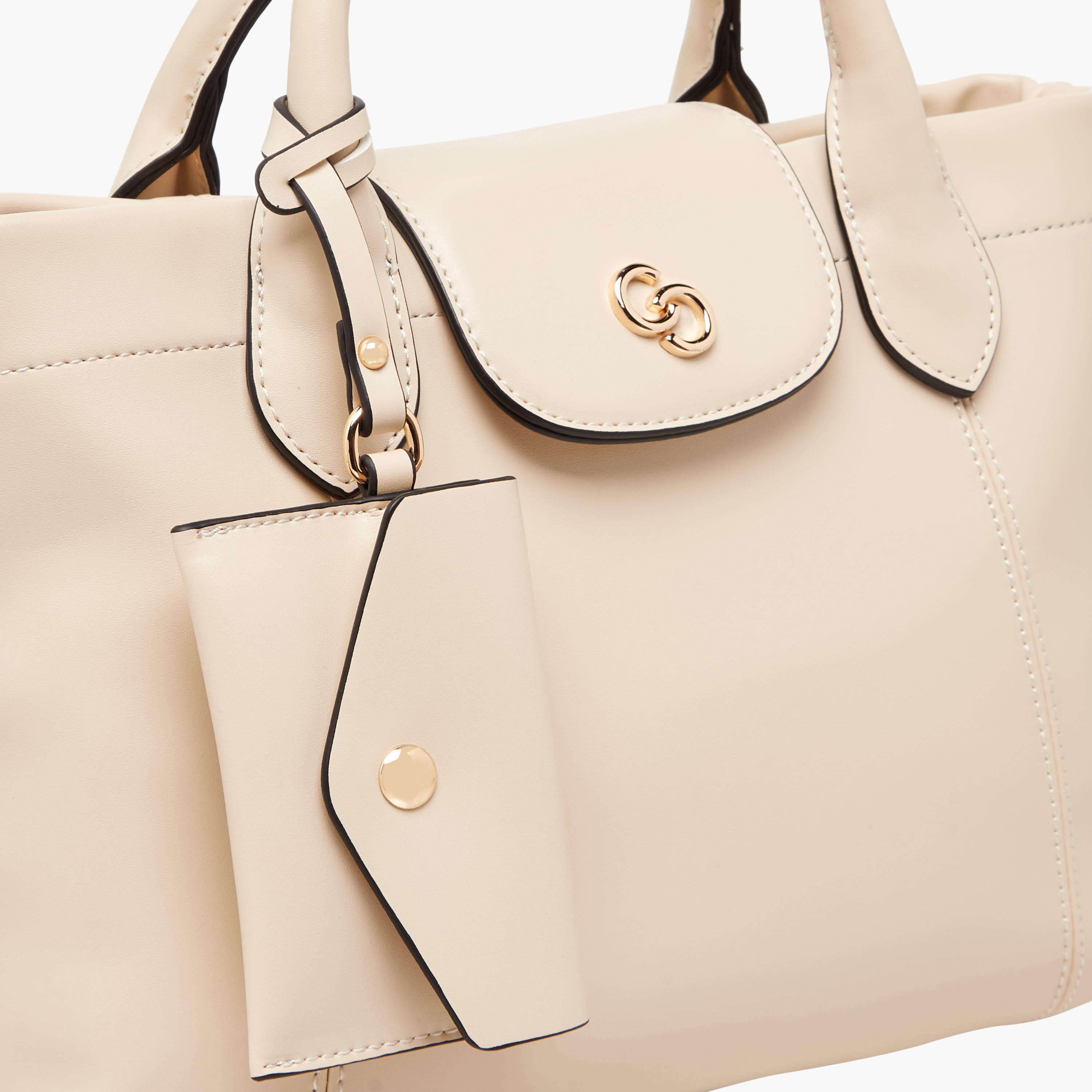 Celeste Solid Tote Bag with Pouch-women-bagsandwallets-handbags-image-4