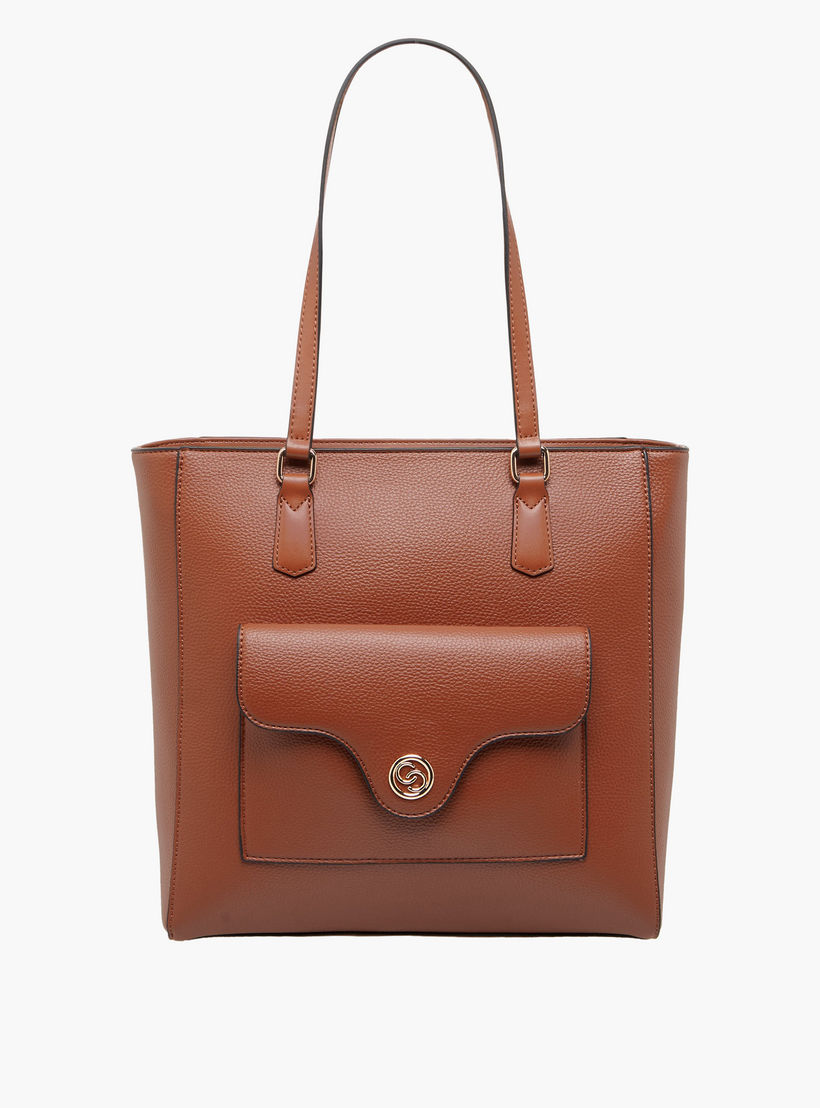 شنطة توتي سادة بمقابض مزدوجة من سيليست-women-bagsandwallets-handbags-image-1