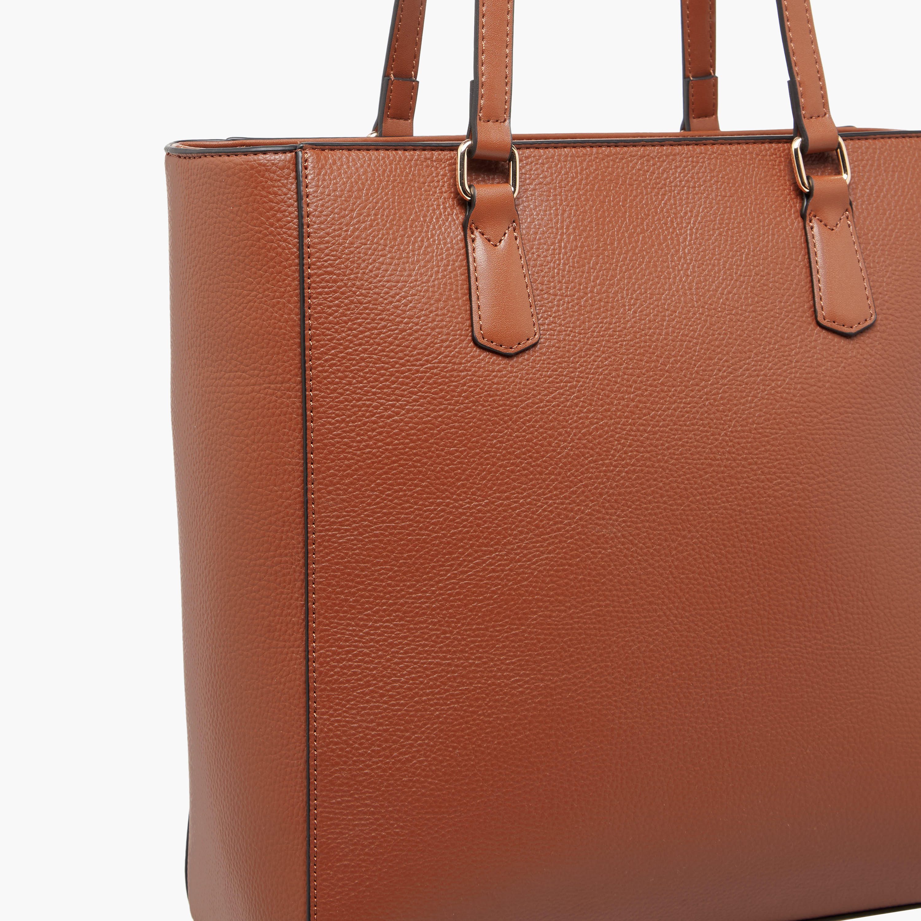 Celeste Solid Tote Bag with Double Handle-women-bagsandwallets-handbags-image-6
