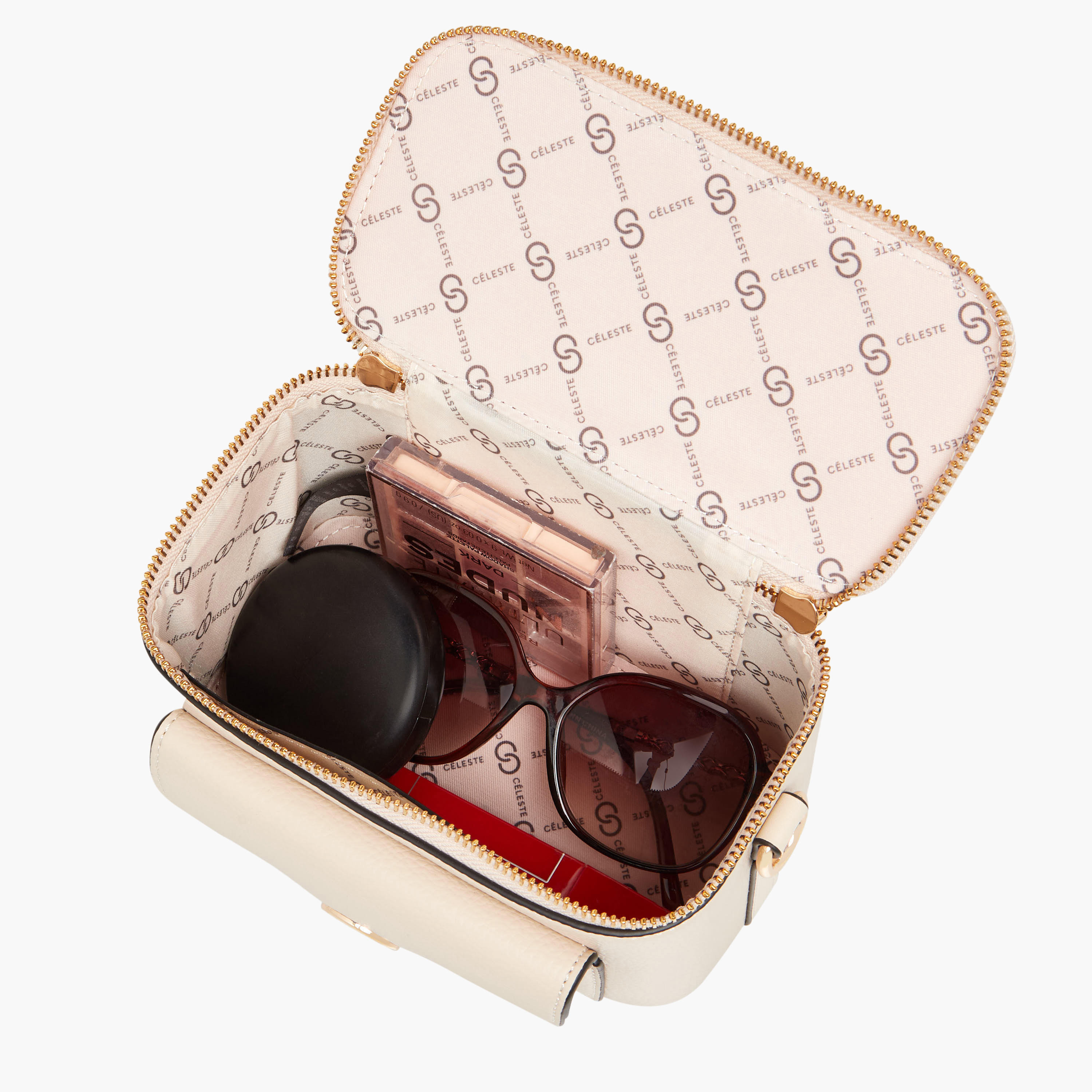 شنطة كتف بألواح وحزام قابل للفصل من سيليست-women-bagsandwallets-handbags-image-8