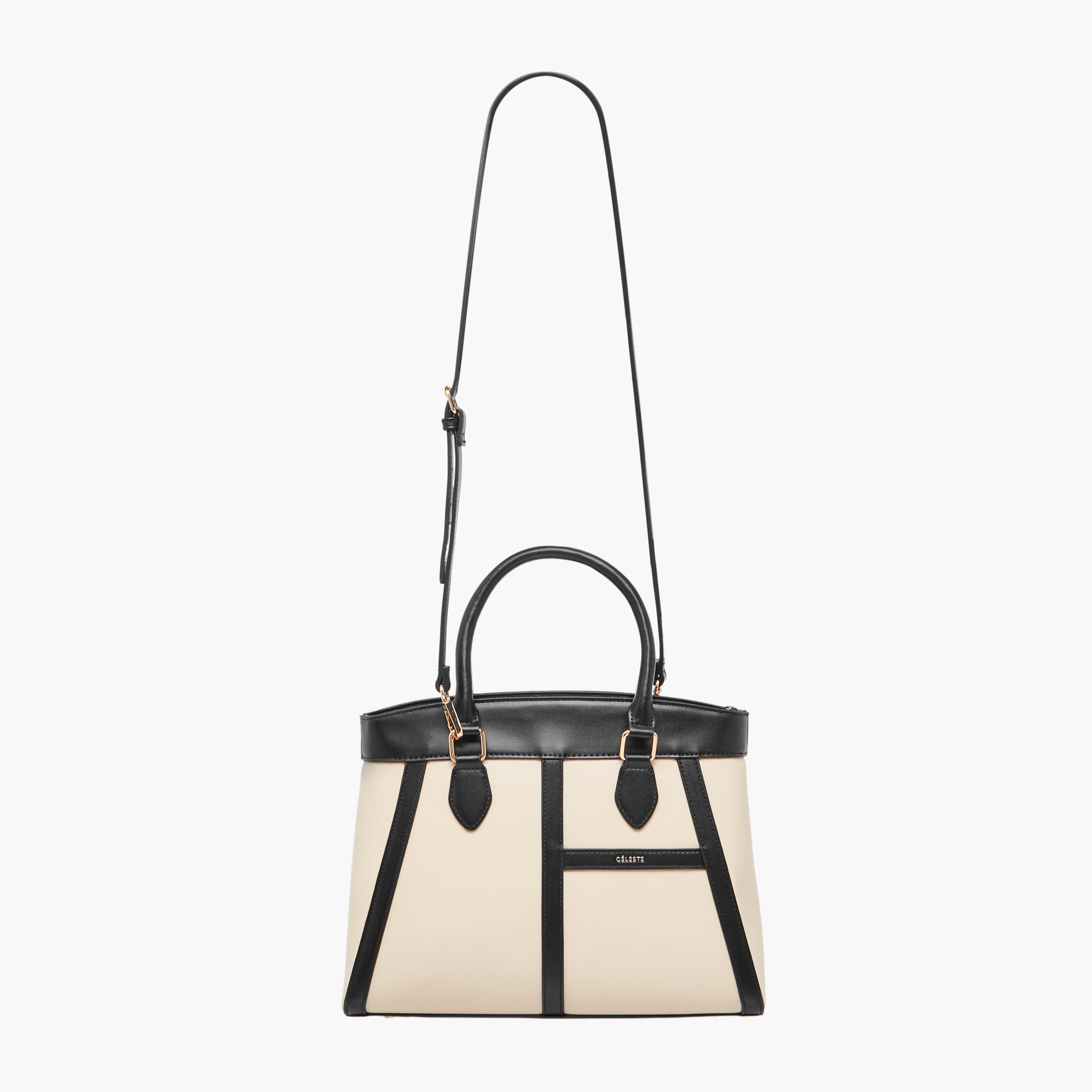 Celeste Panelled Tote Bag with Detachable Strap-women-bagsandwallets-handbags-image-3