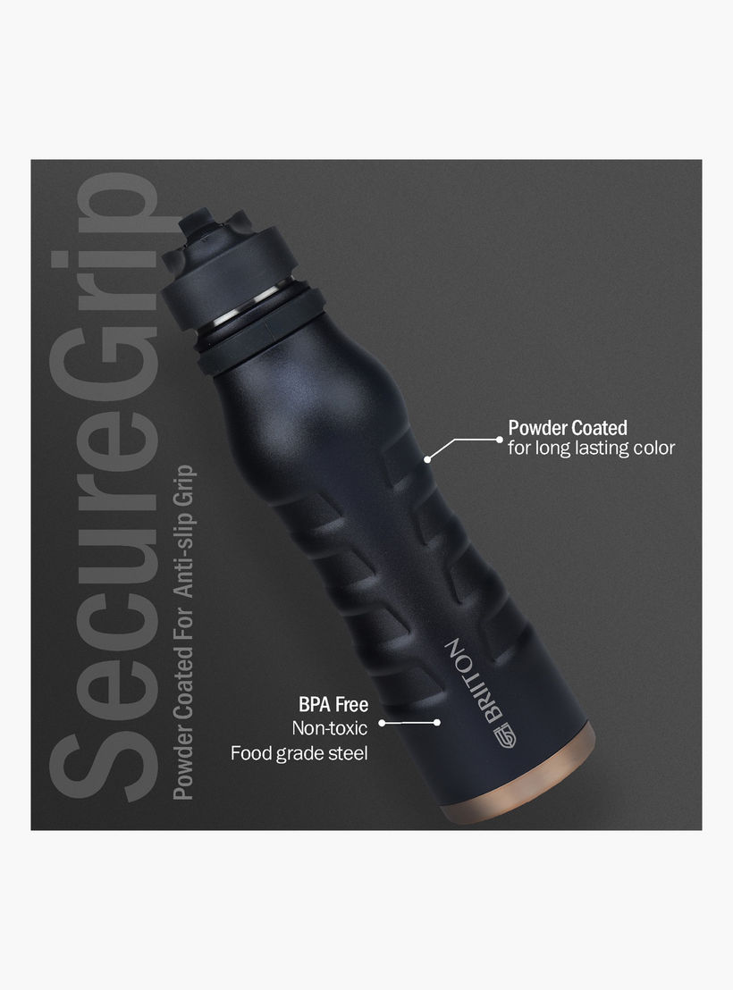 Briiton Logo Print Insulated Stainless Steel Water Bottle - 750 ml-household-dining-drinkserveware-bottles-image-2