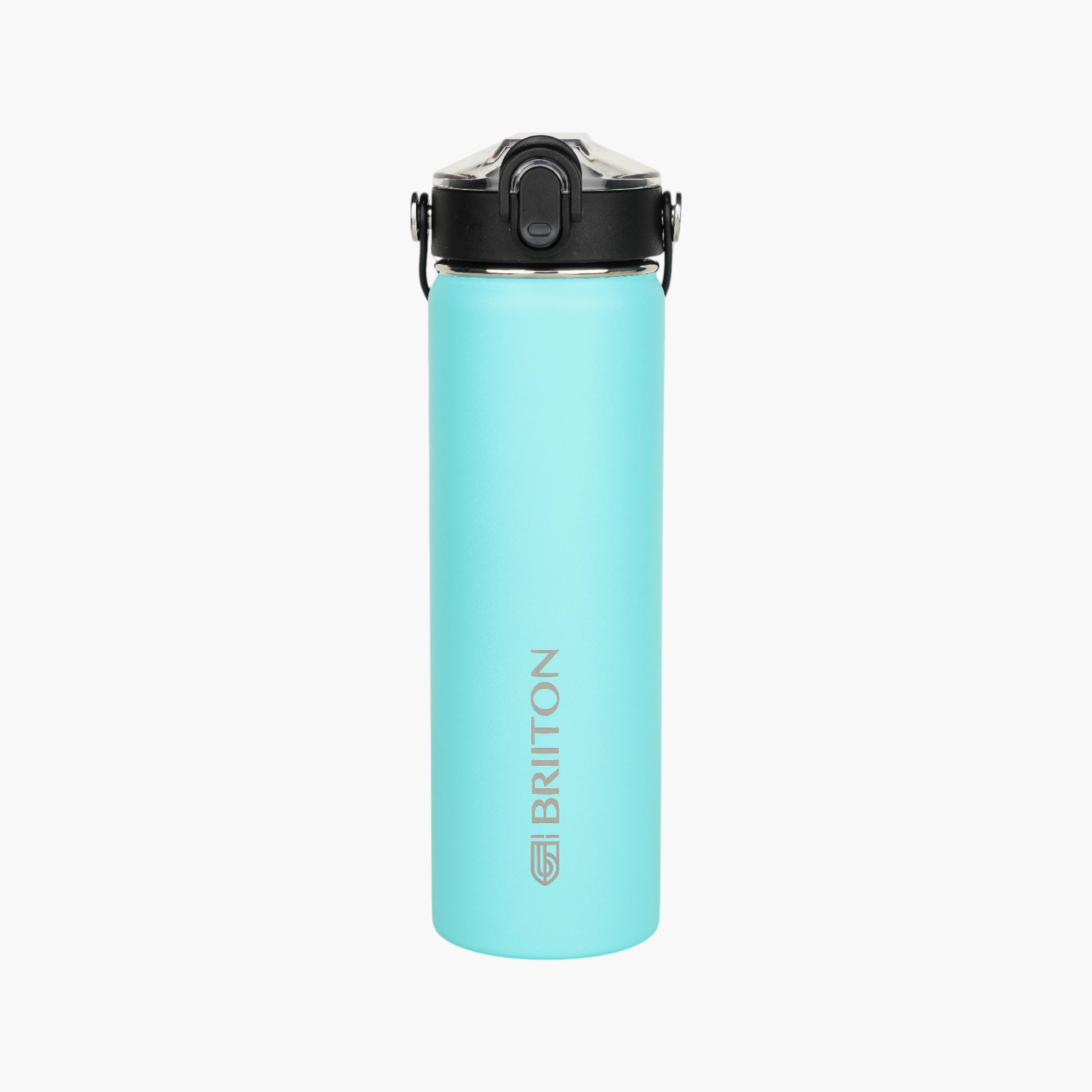 قارورة مياه ستانلس ستيل عازلة بطبعات شعار من بريتون - 750 مل-household-dining-drinkserveware-bottles-image-1