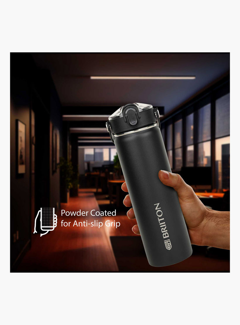 Briiton Logo Print Insulated Stainless Steel Water Bottle - 750 ml-household-dining-drinkserveware-bottles-image-2