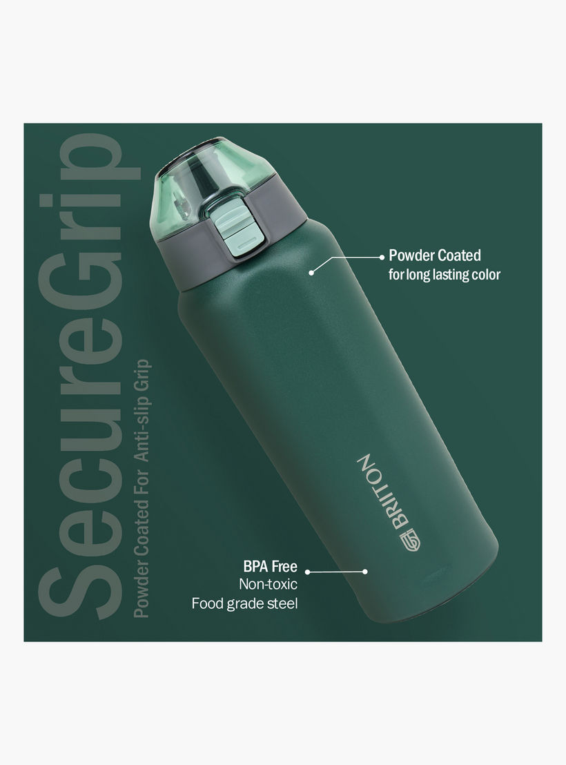 Briiton Logo Print Insulated Stainless Steel Water Bottle - 650 ml-household-dining-drinkserveware-bottles-image-2
