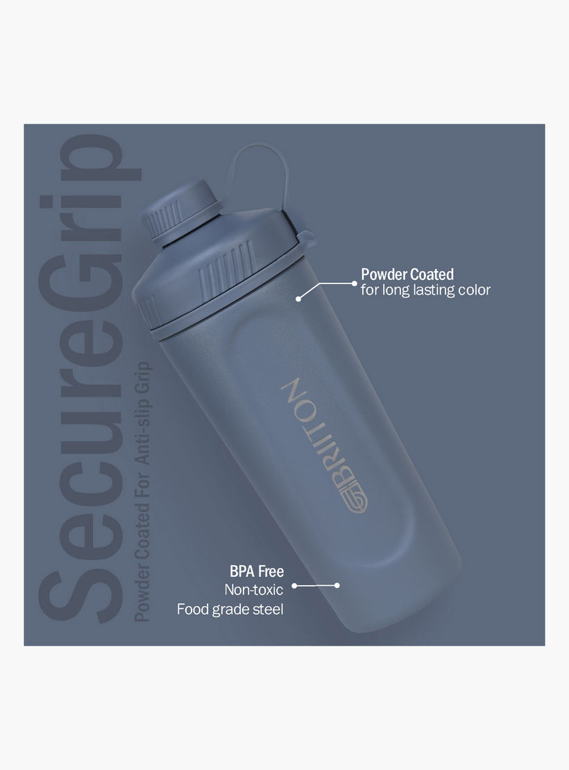 Briiton Logo Print Insulated Stainless Steel Water Bottle - 650 ml-household-dining-drinkserveware-bottles-image-2