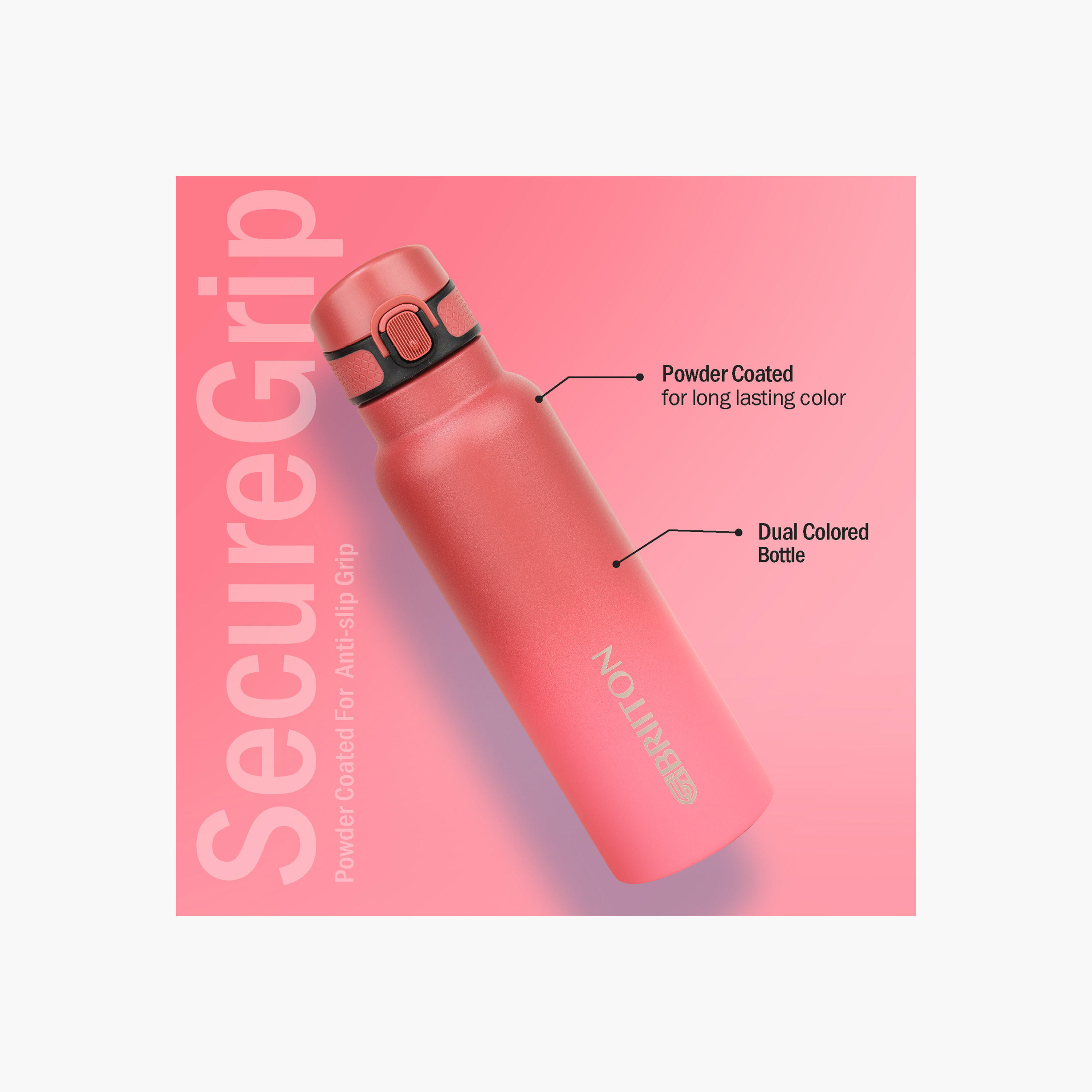 قاروة ماء ستانلس ستيل عازلة للحرارة بلون متدرج من بريتون - 750 مل-household-dining-drinkserveware-bottles-image-2