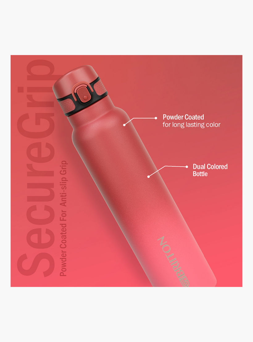 Briiton Ombre Insulated Stainless Steel Water Bottle - 1 L-household-dining-drinkserveware-bottles-image-2