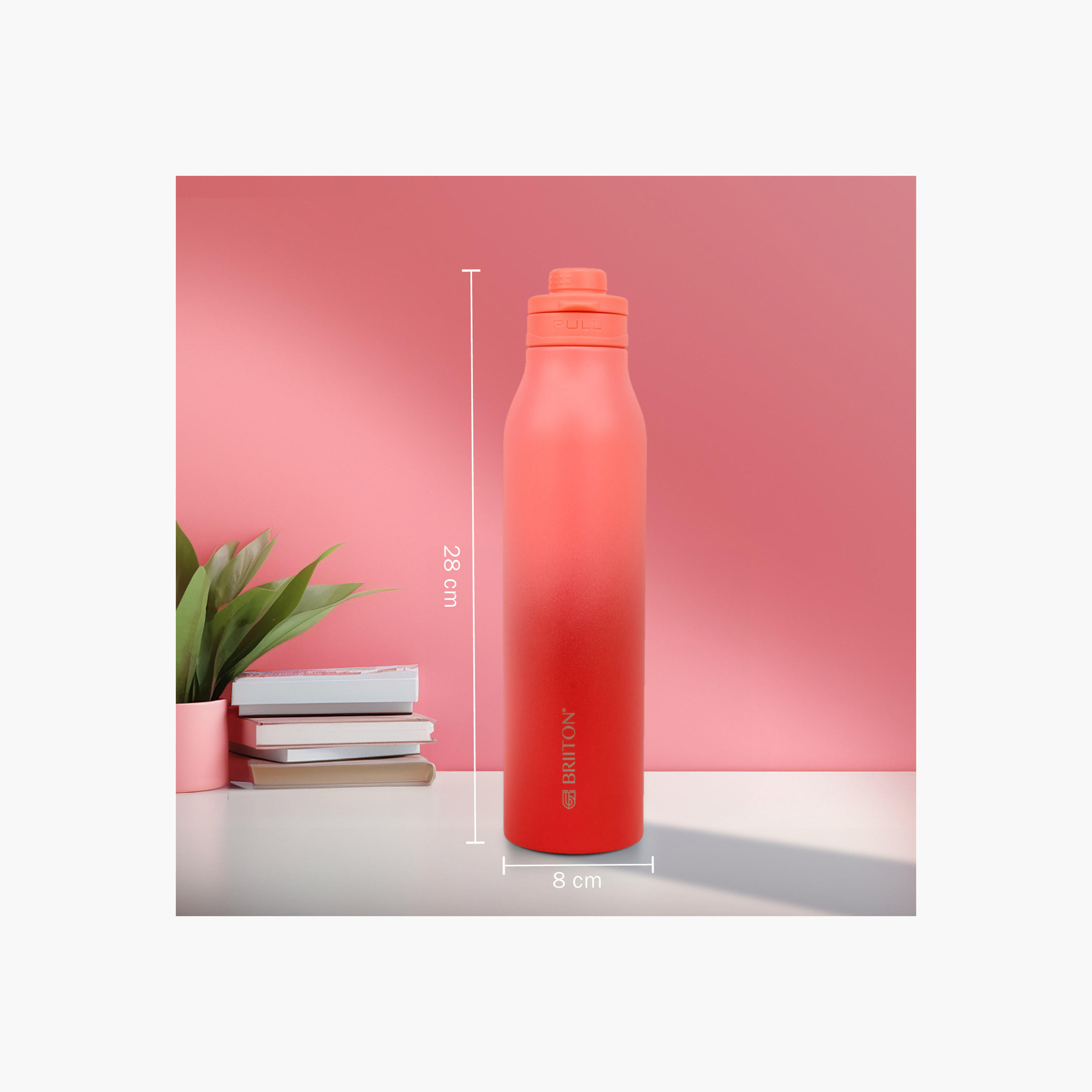 Briiton Ombre Insulated Stainless Steel Water Bottle - 750 ml-household-dining-drinkserveware-bottles-image-3