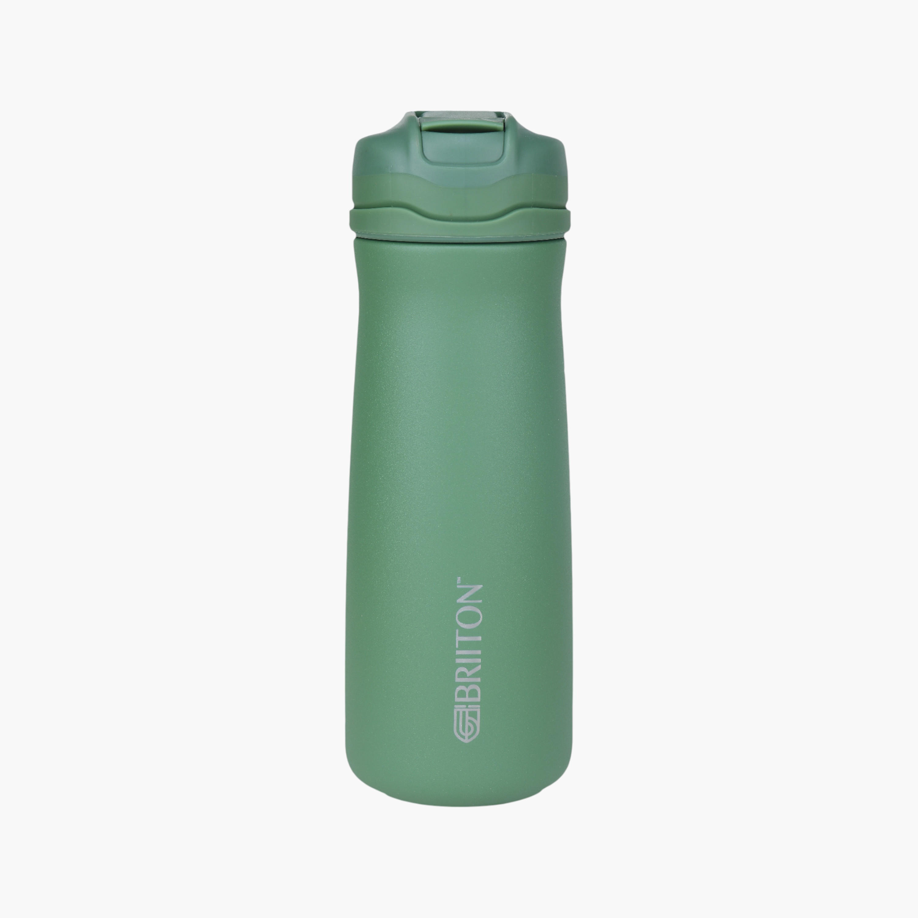 قارورة مياه معزولة ستانلس ستيل بجدار مزدوج من بريتون - 600 مل-household-dining-drinkserveware-bottles-image-1