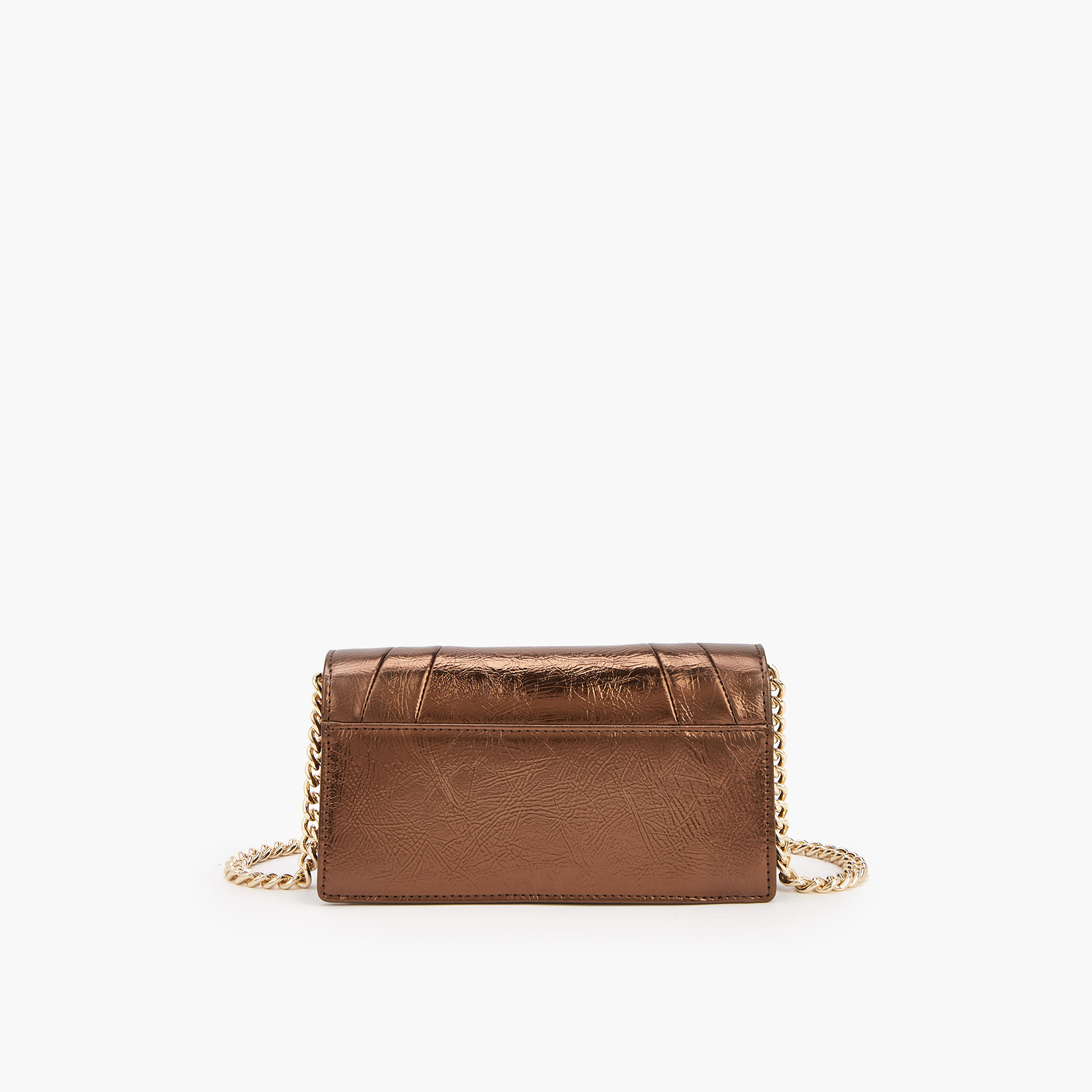 Celeste Metallic Crossbody Bag with Chain Strap-women-bagsandwallets-handbags-image-5