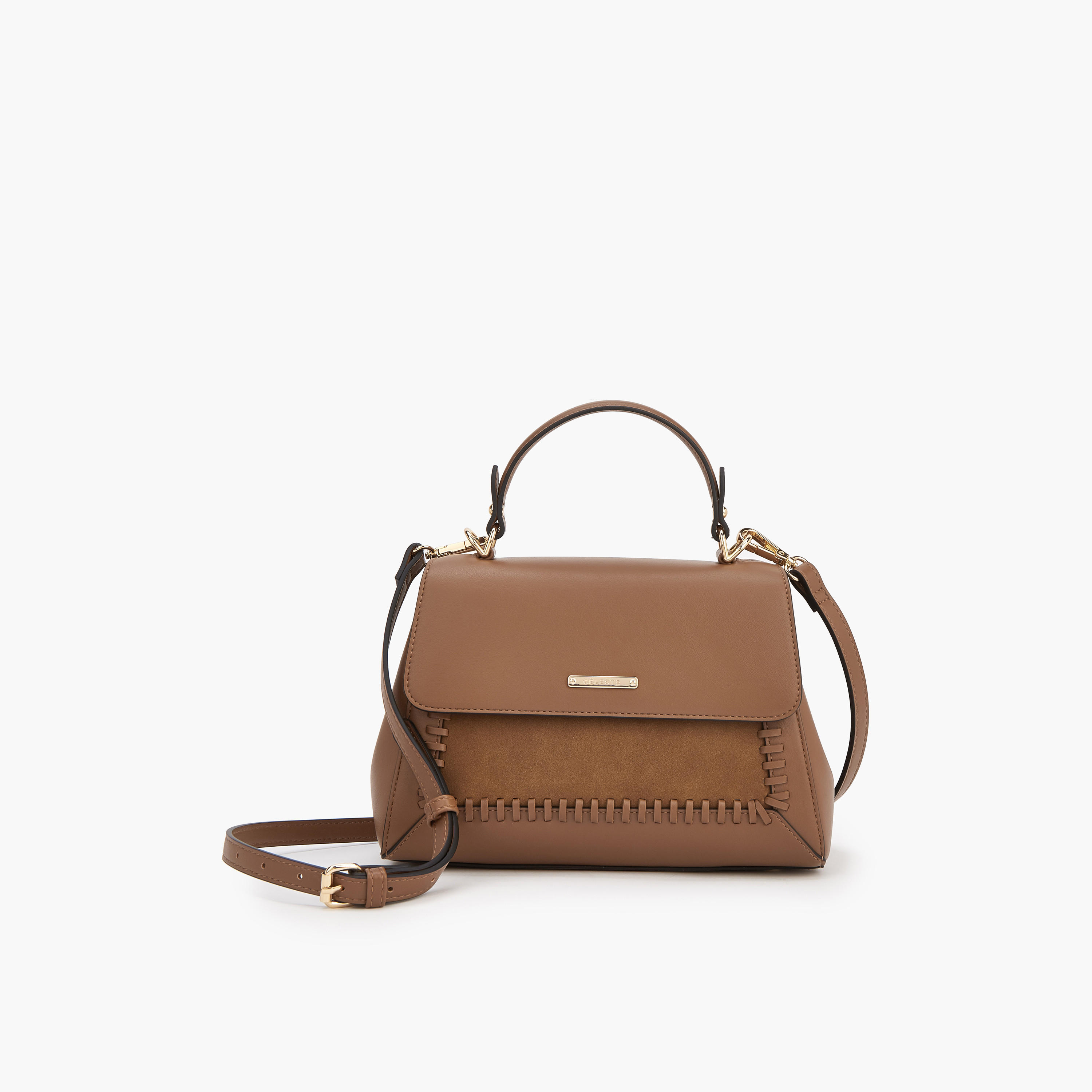 Celeste Panelled Satchel Bag with Detachable Strap-women-bagsandwallets-handbags-image-1