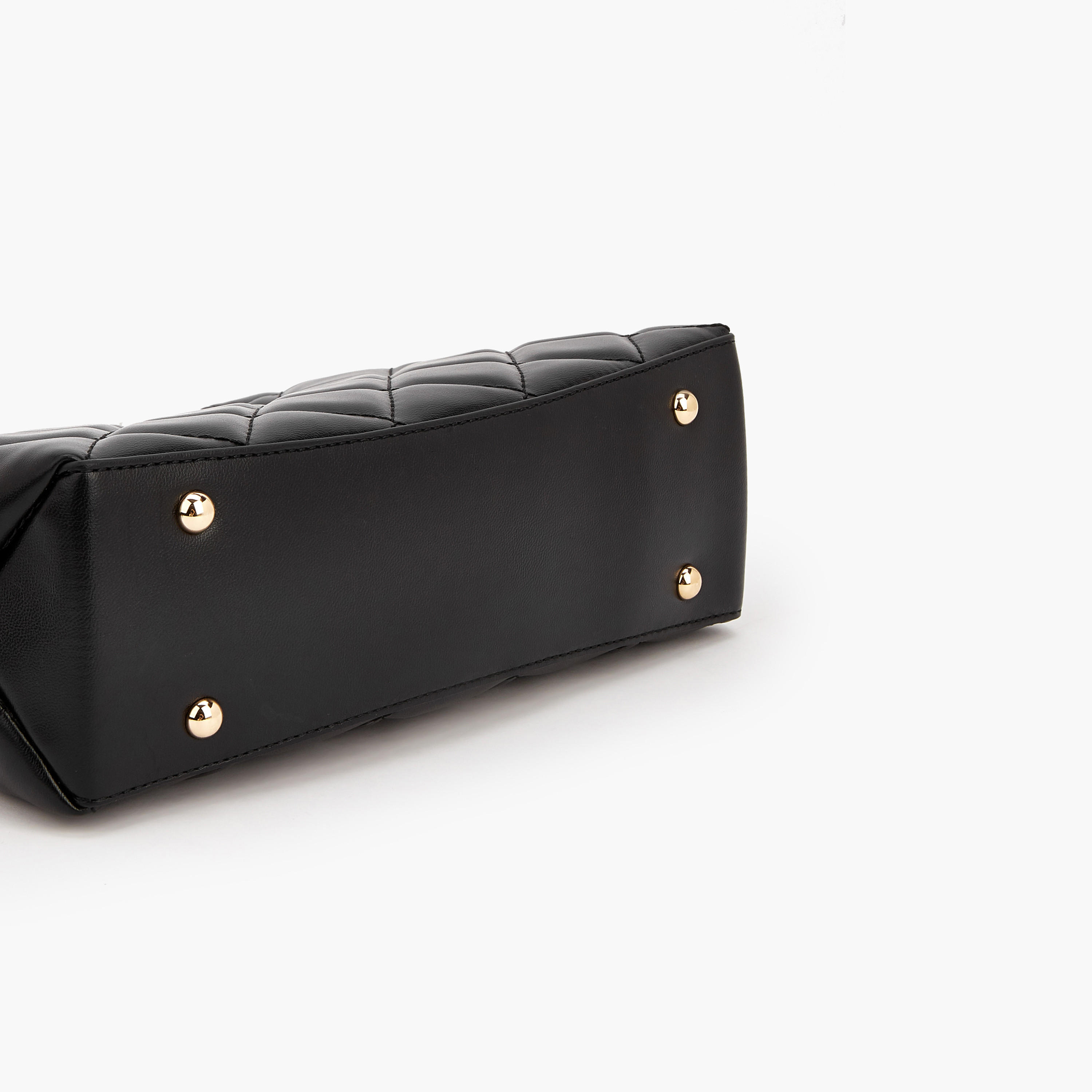 Celeste Quilted Shoulder Bag with Pearl Top Handle-women-bagsandwallets-handbags-image-5
